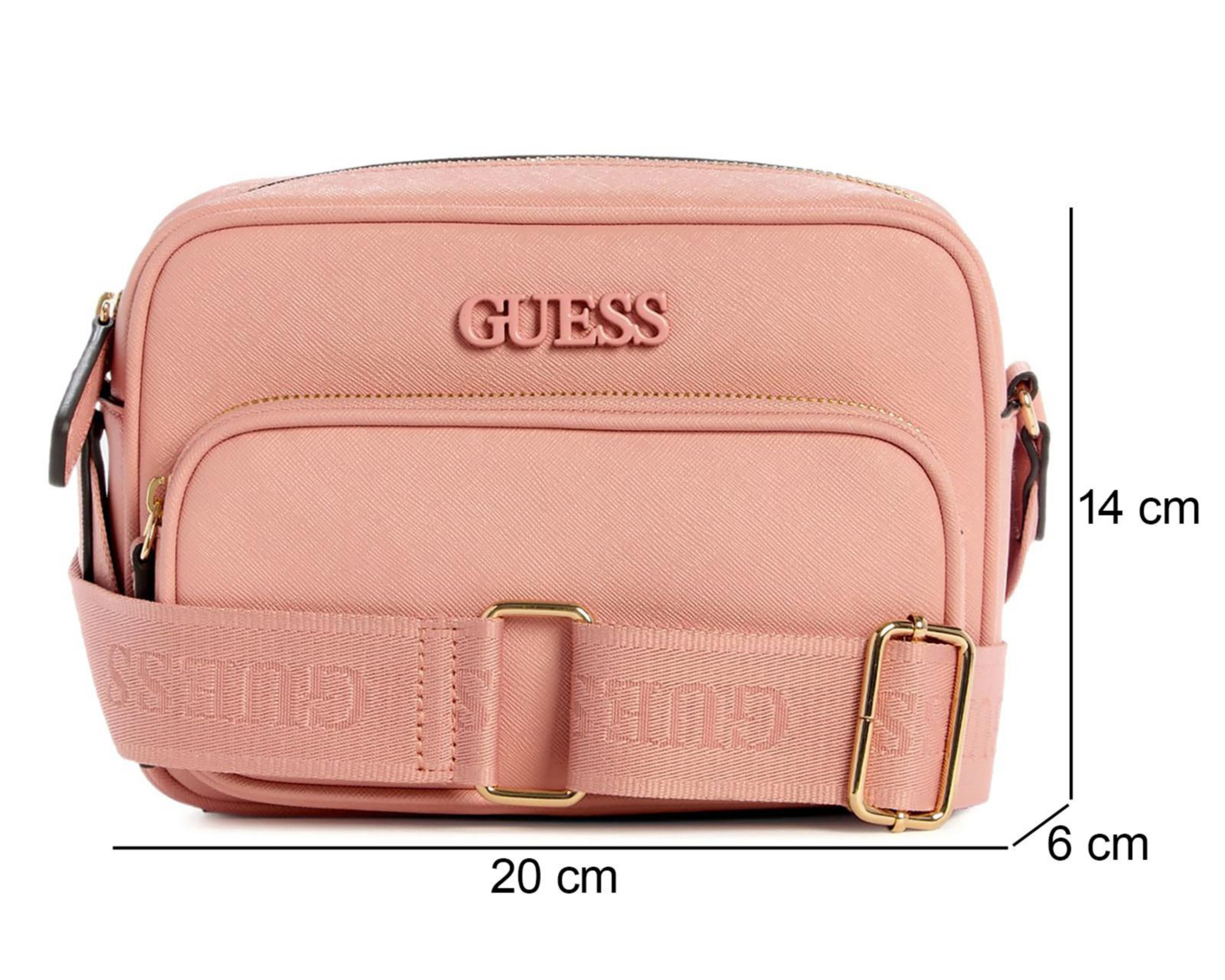 Foto 5 pulgar | Bolsa Cruzada Guess Zinnia