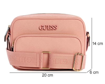 Foto 4 | Bolsa Cruzada Guess Zinnia