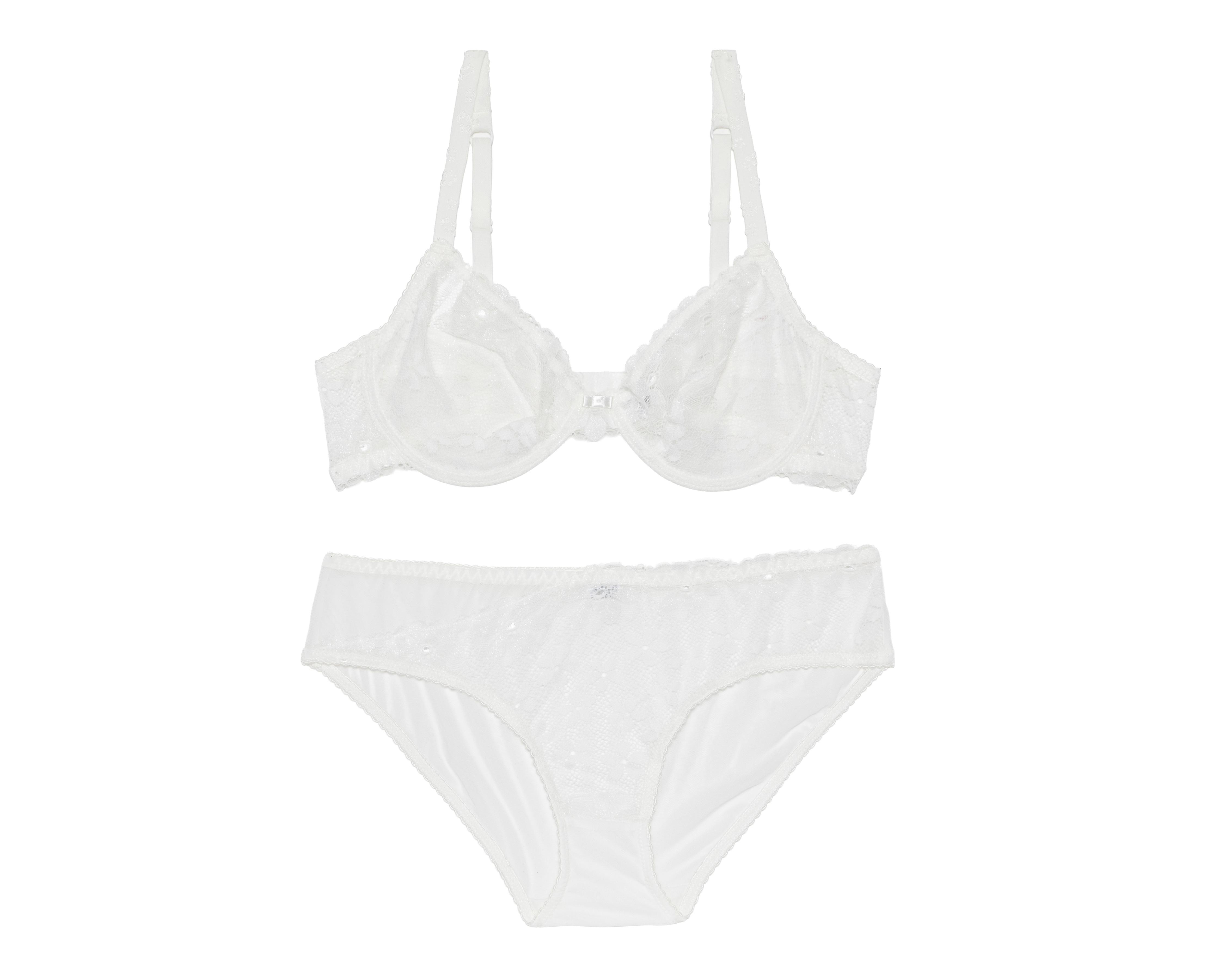 Coordinado Copa Completa Blanco Eva Tu Estilo Íntimo