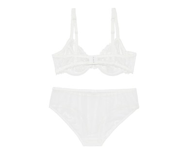 Foto 2 | Coordinado Copa Completa Blanco Eva Tu Estilo Íntimo