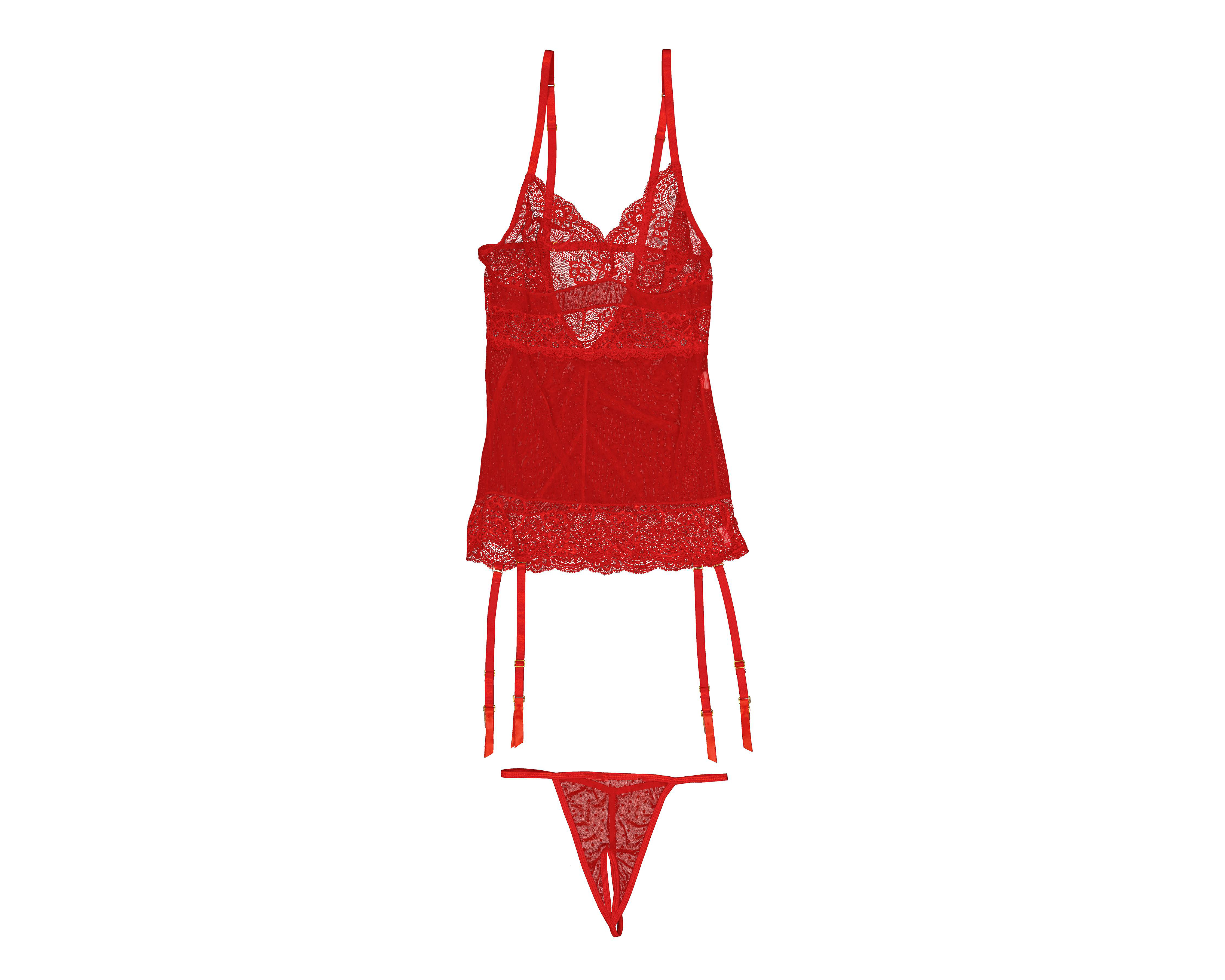 Foto 5 pulgar | Baby Doll Be Wicked de Encaje para Mujer