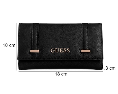 Foto 4 | Cartera para Mujer Guess Negra