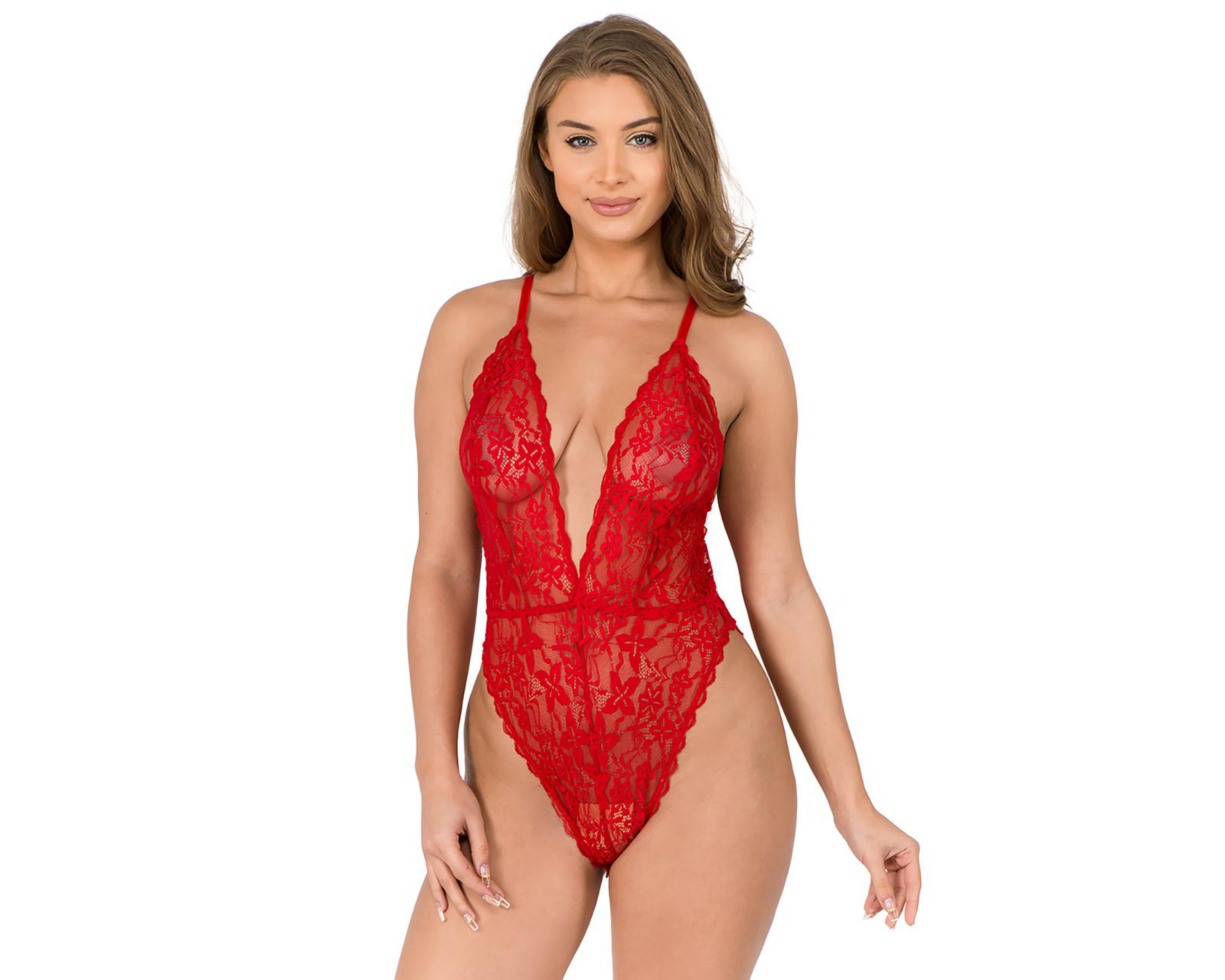 Baby Doll Just Sexy con Cuello V para Mujer