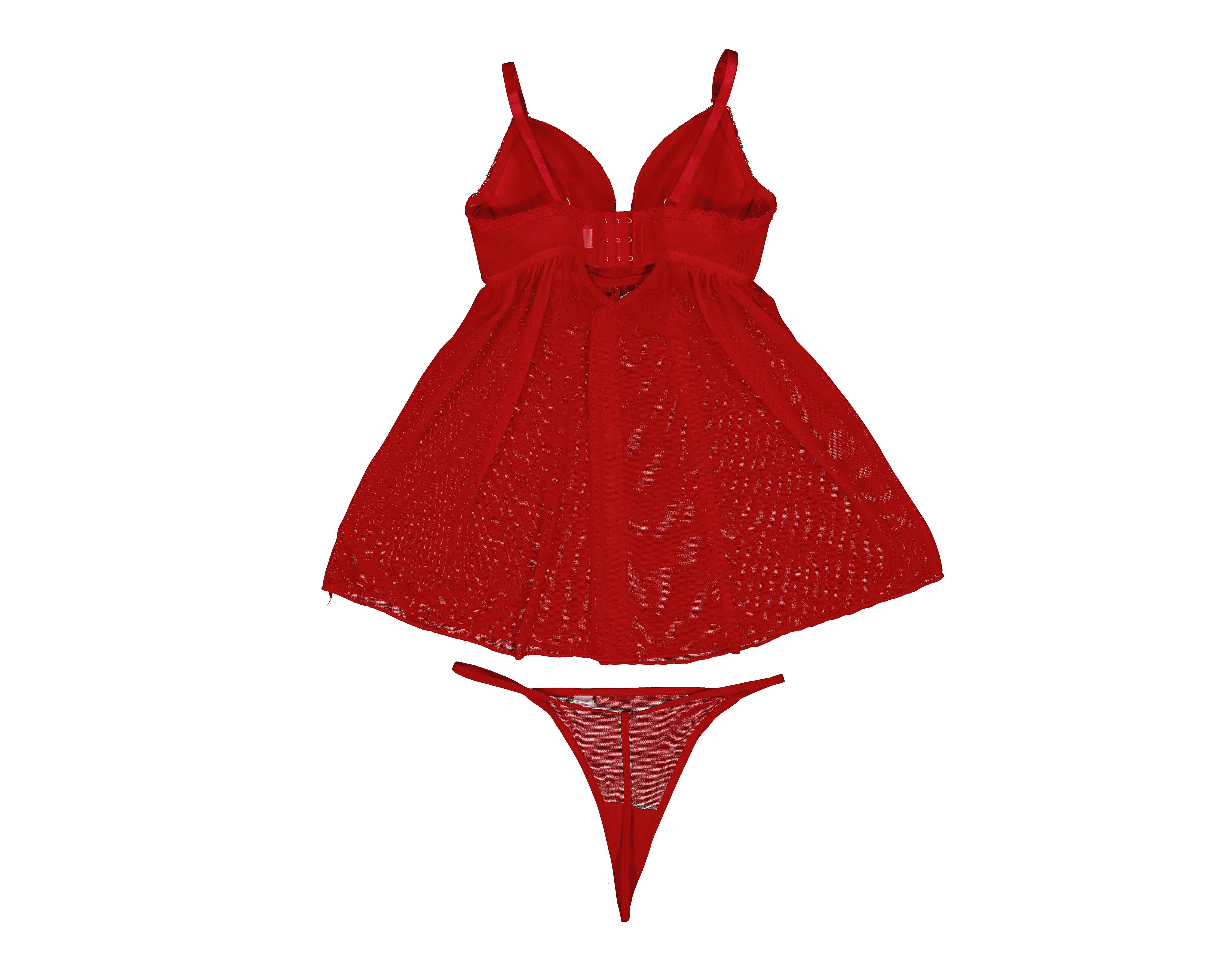 Foto 2 | Baby Doll Carnival de Mesh para Mujer