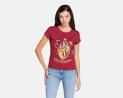 Foto 1 | Playera Harry Potter Manga Corta Estampada