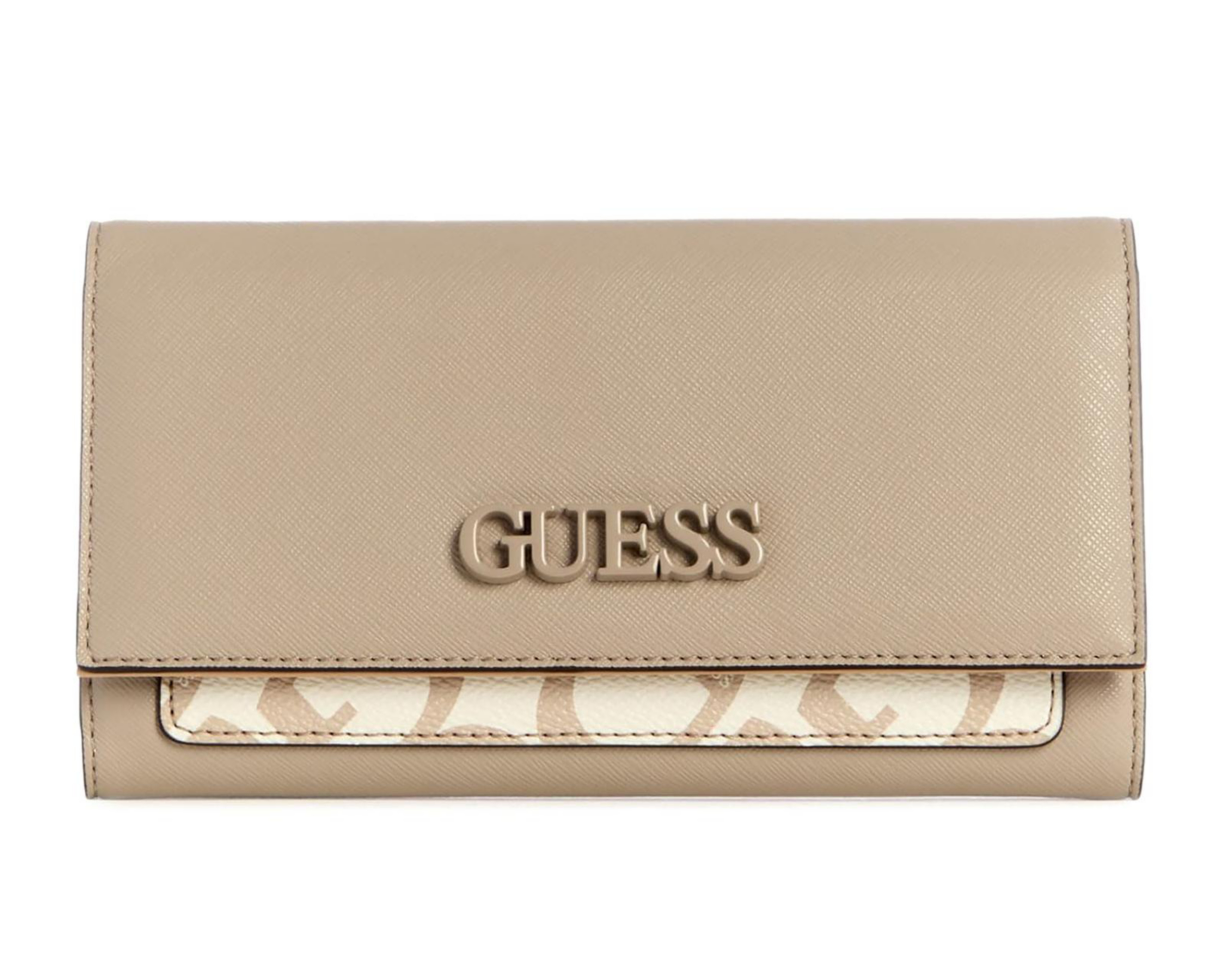 Foto 2 pulgar | Cartera para Mujer Guess Café