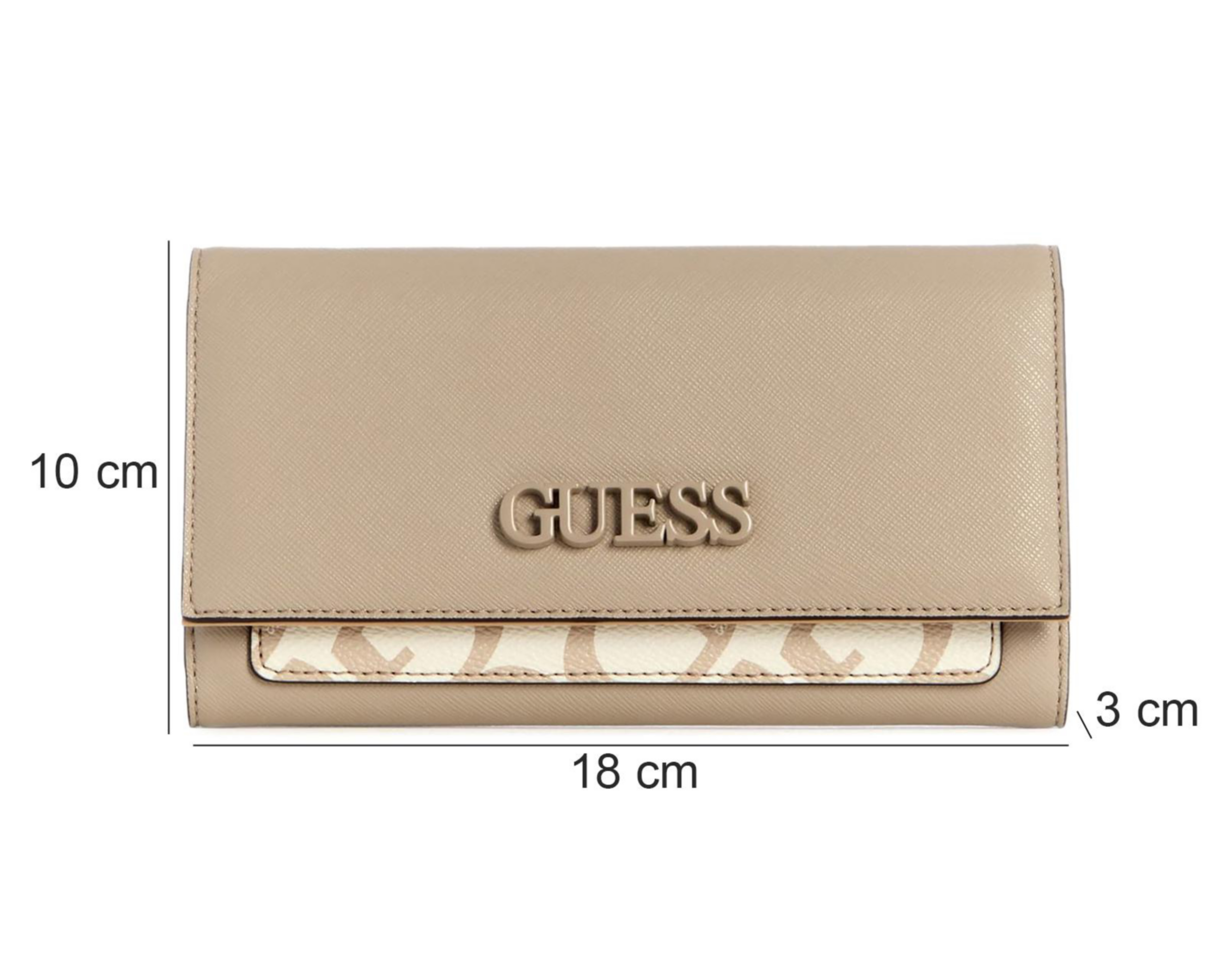 Foto 5 pulgar | Cartera para Mujer Guess Café