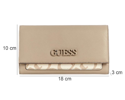 Foto 4 | Cartera para Mujer Guess Café