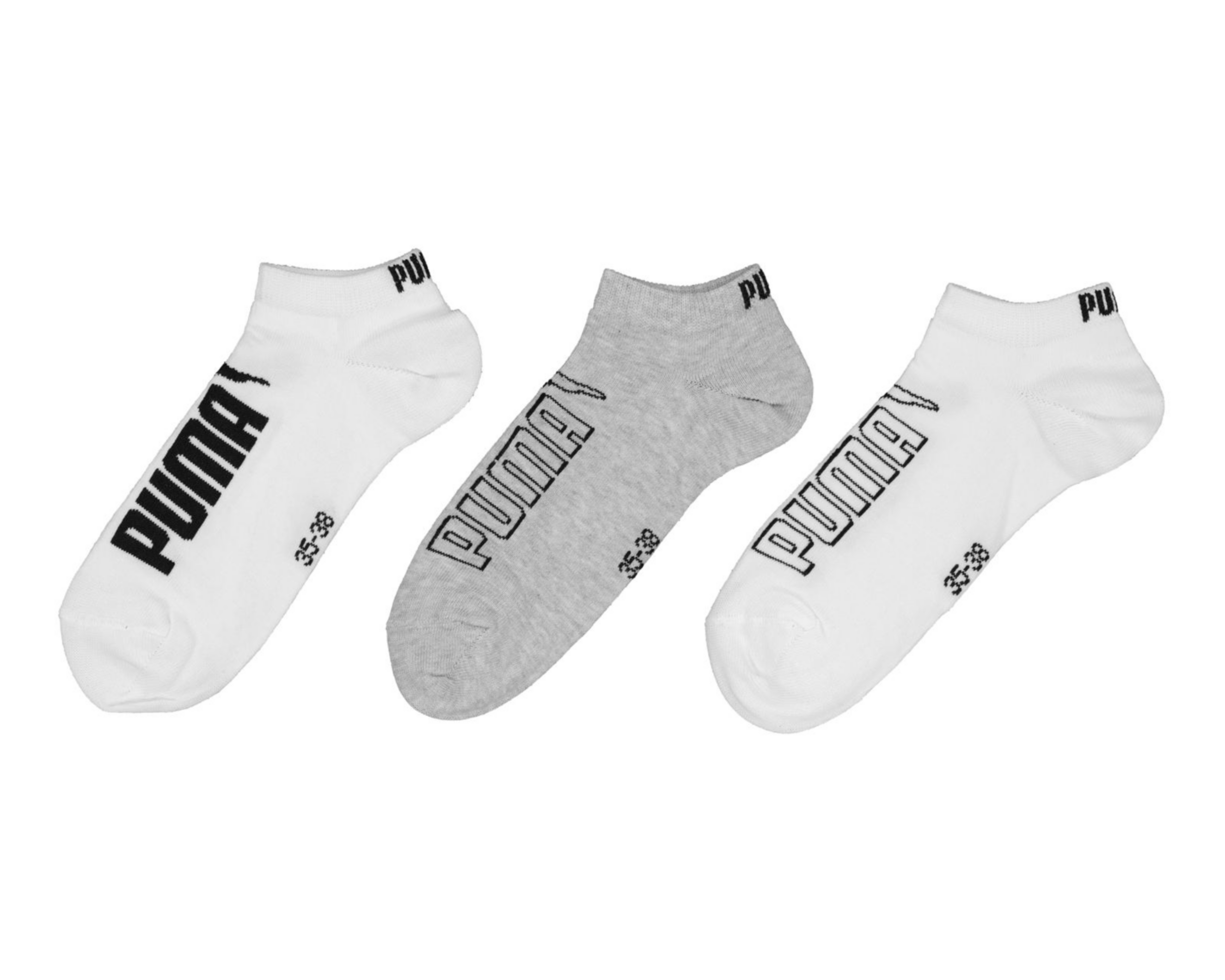 Foto 1 | Calcetas Deportivas Puma para Mujer 3 Pares