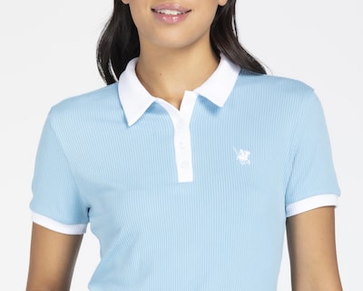 Foto 4 | Playera York Team Polo Club Manga Corta Azul