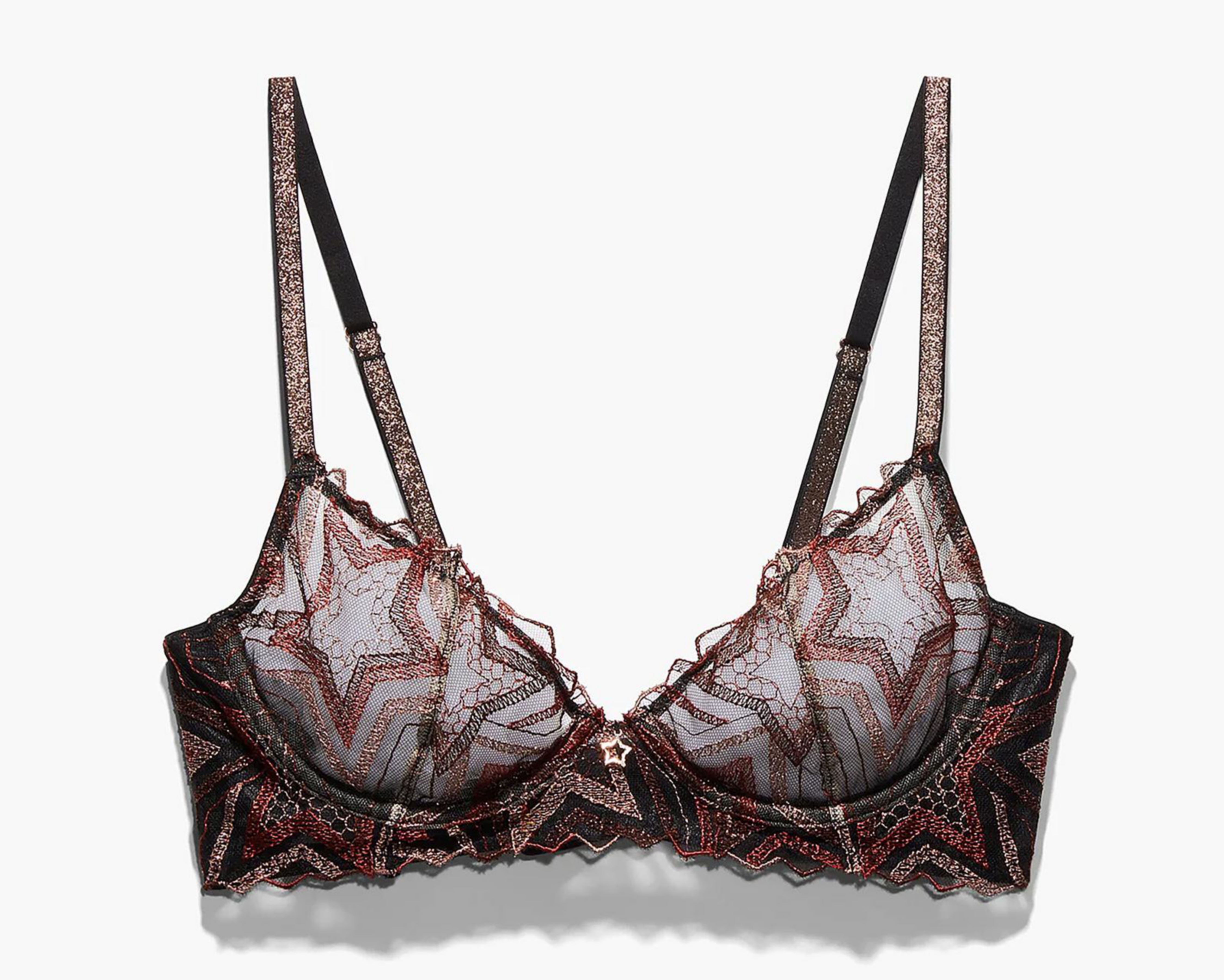 Brasier de Encaje Mine Media Copa