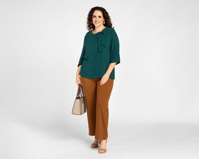 Foto 5 | Blusa Sahara Manga 3/4 Cuello Redondo