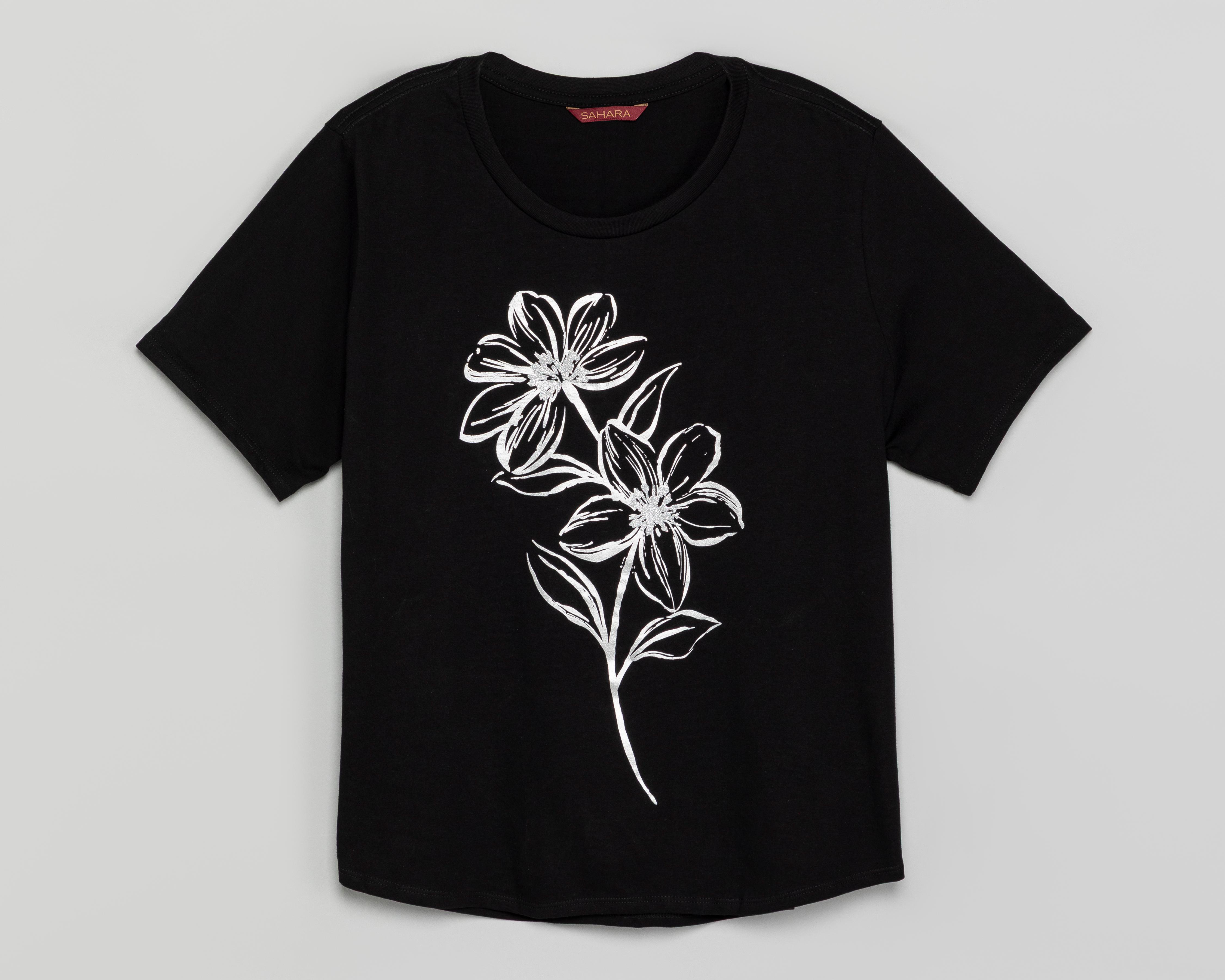 Foto 2 pulgar | Playera Estampada Sahara para Mujer