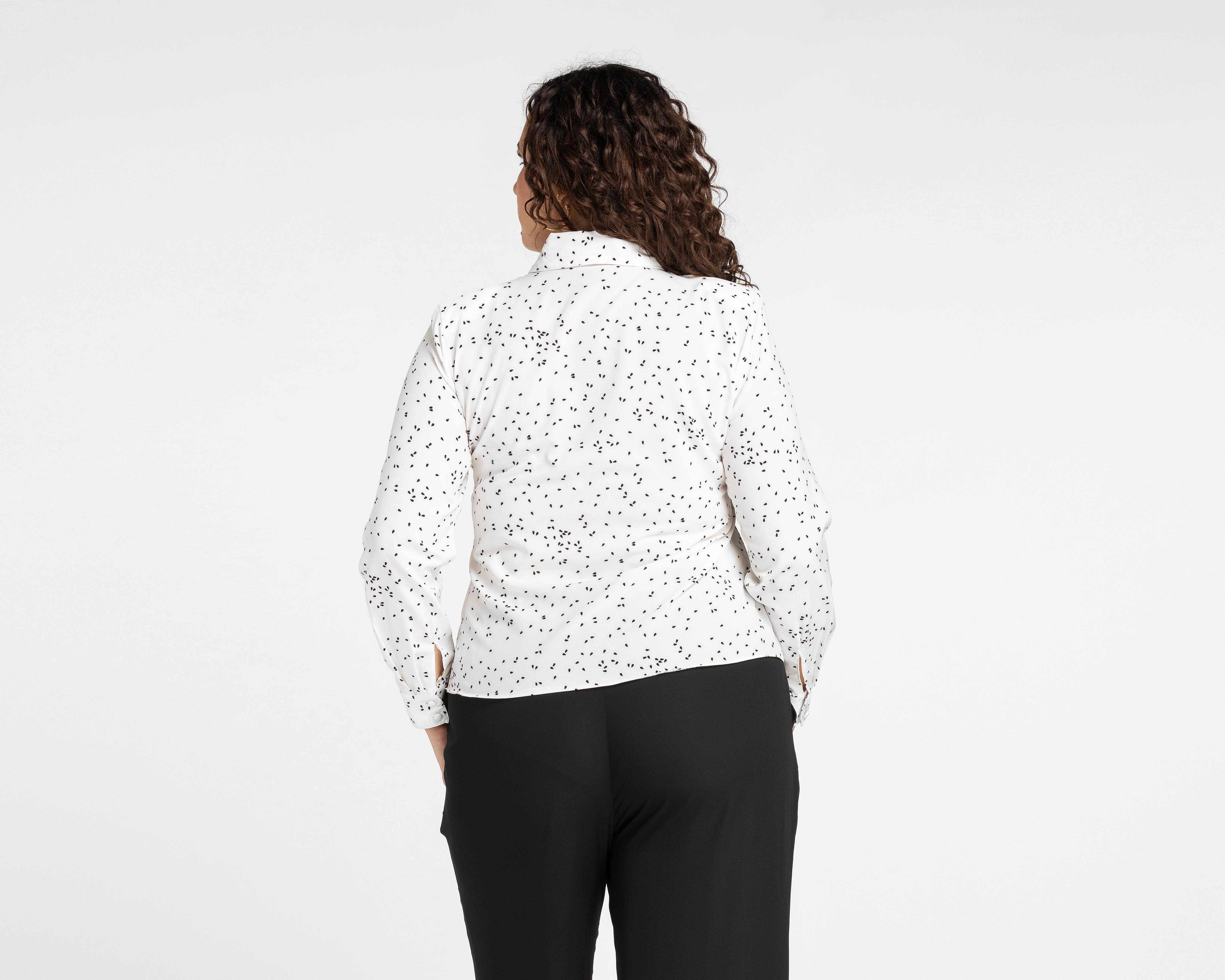 Foto 6 | Blusa Paloma Blanca con Moño