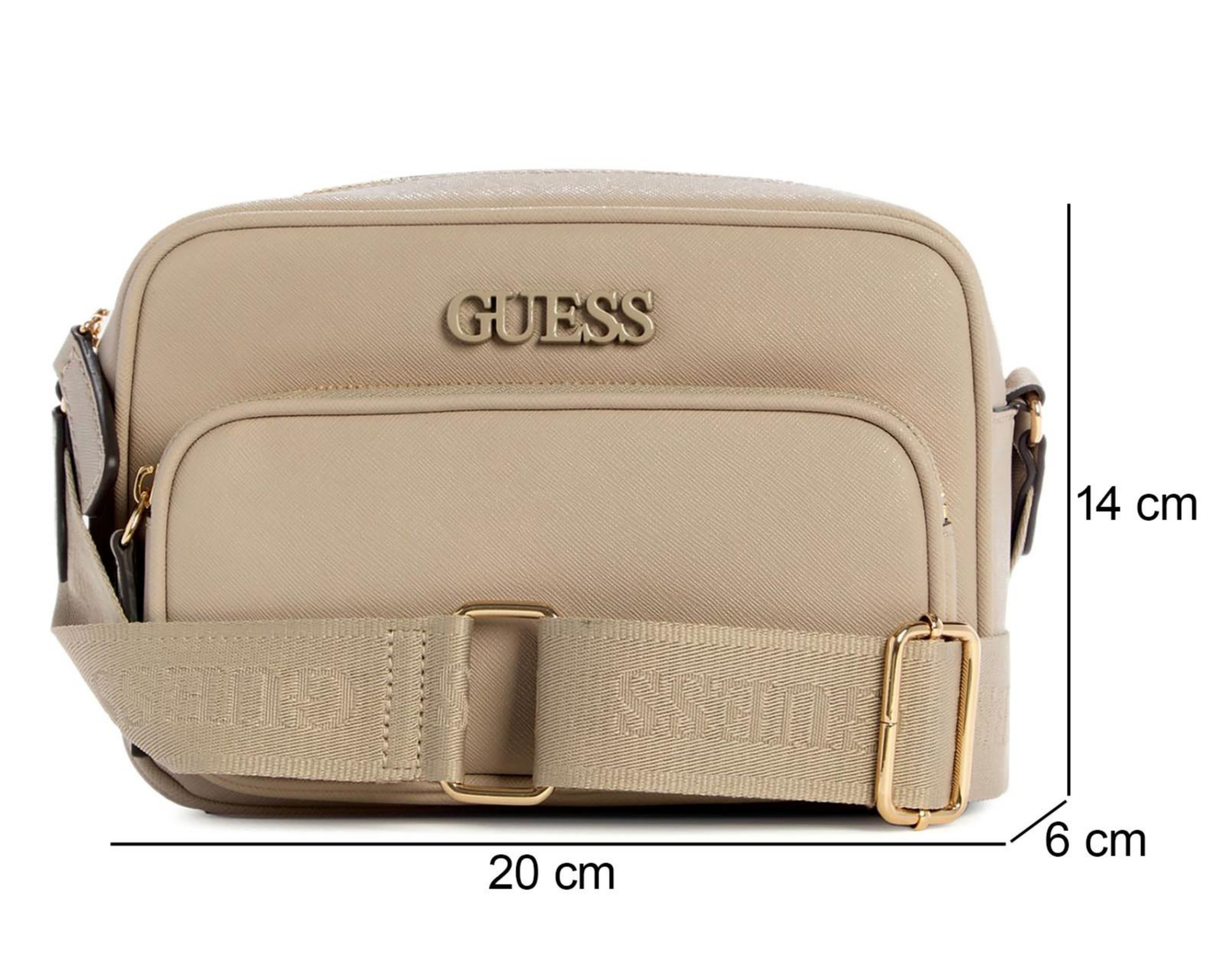 Foto 5 pulgar | Bolsa Cruzada Guess
