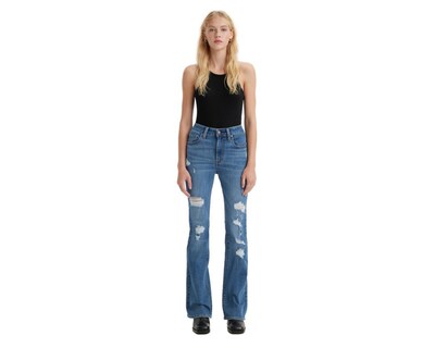 Foto 4 | Jeans Levi's 726 Flare Fit con Destrucciones