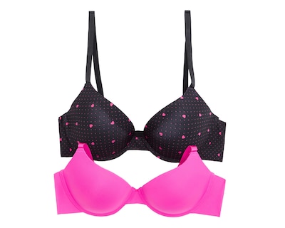 Foto 1 | Brasier Copa Completa con Varilla Prima Valentina para Mujer 2 Pack