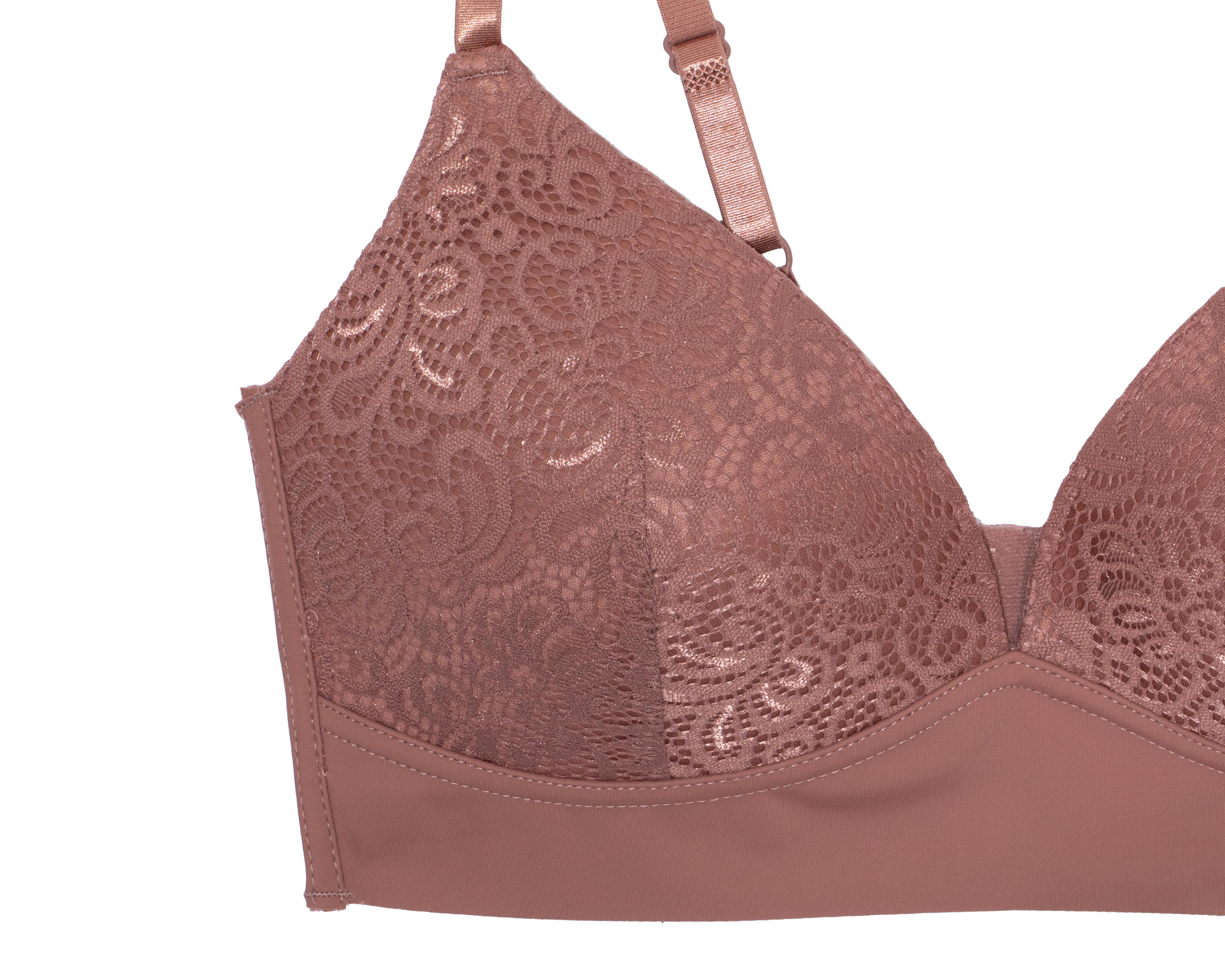 Foto 4 | Brasier Copa Completa con Encaje Prima Valentina 2 Pack