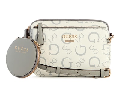 Foto 1 | Bolsa Cruzada Guess Aengus con Monedero