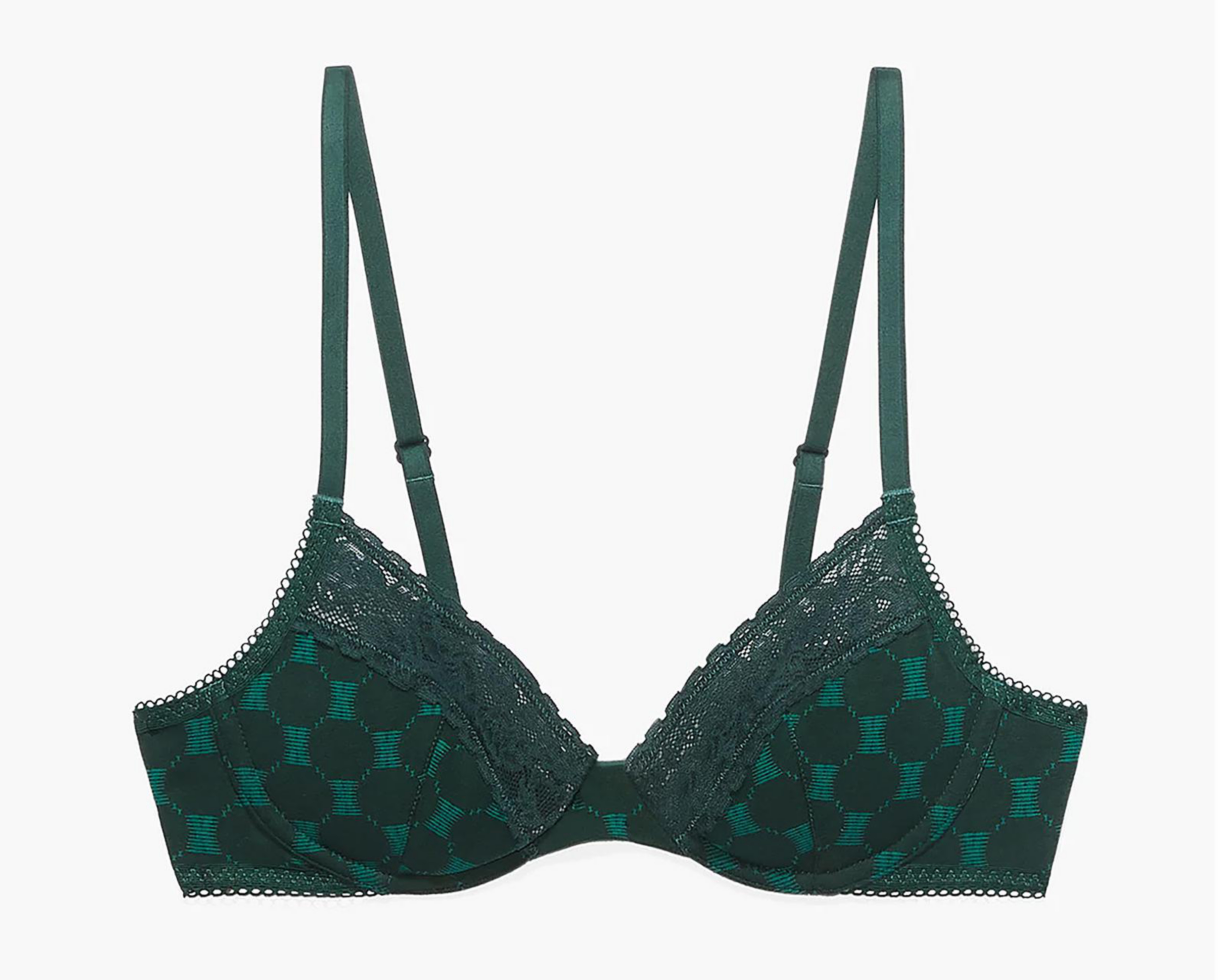 Brasier de Encaje Mine Media Copa