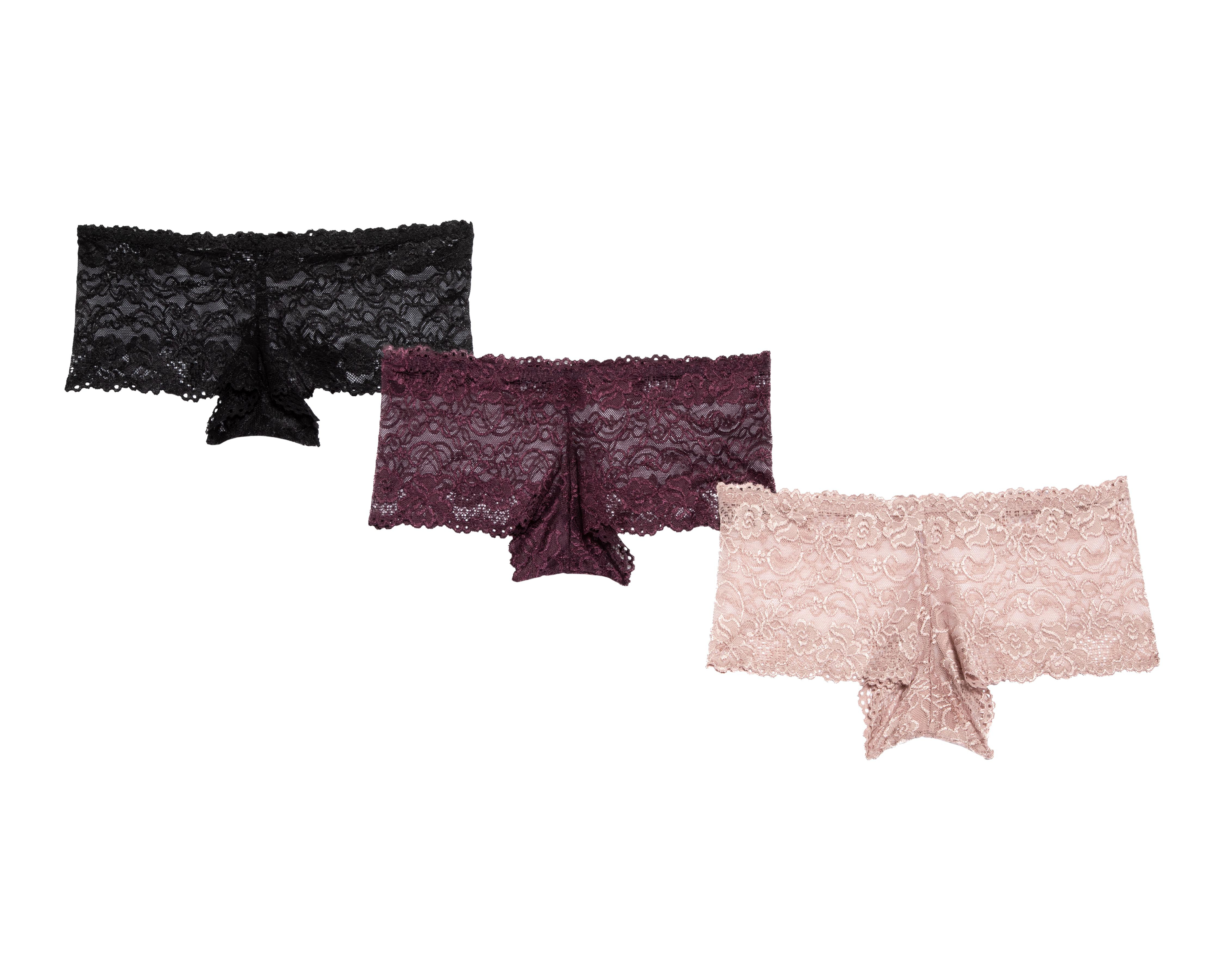 Bikini con Encaje Prima Valentina para Mujer 3 Piezas