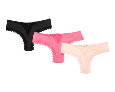 Foto 2 | Bikini con Encaje Hush para Mujer 3 Piezas
