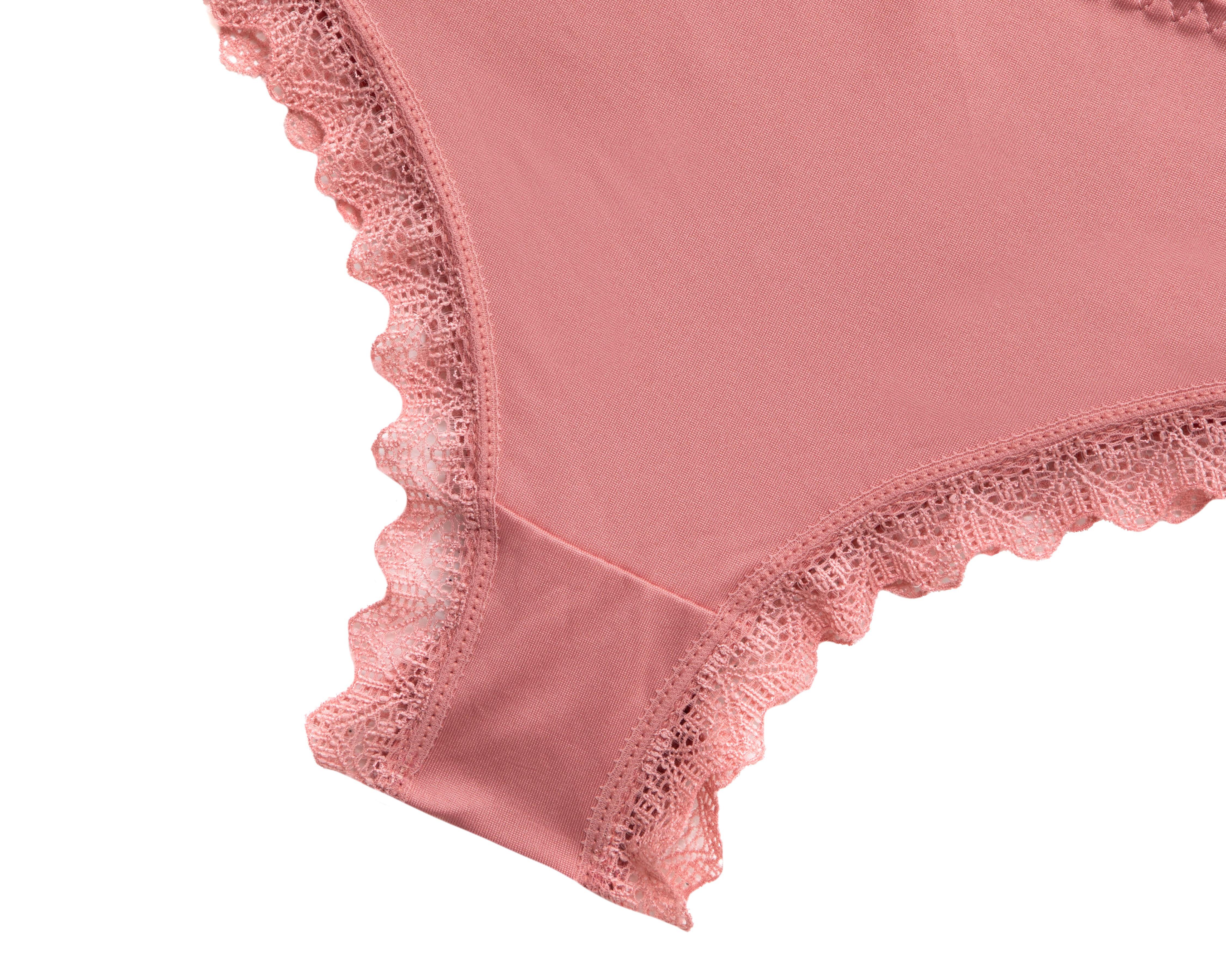 Foto 4 pulgar | Bikini con Encaje Hush para Mujer 3 Piezas