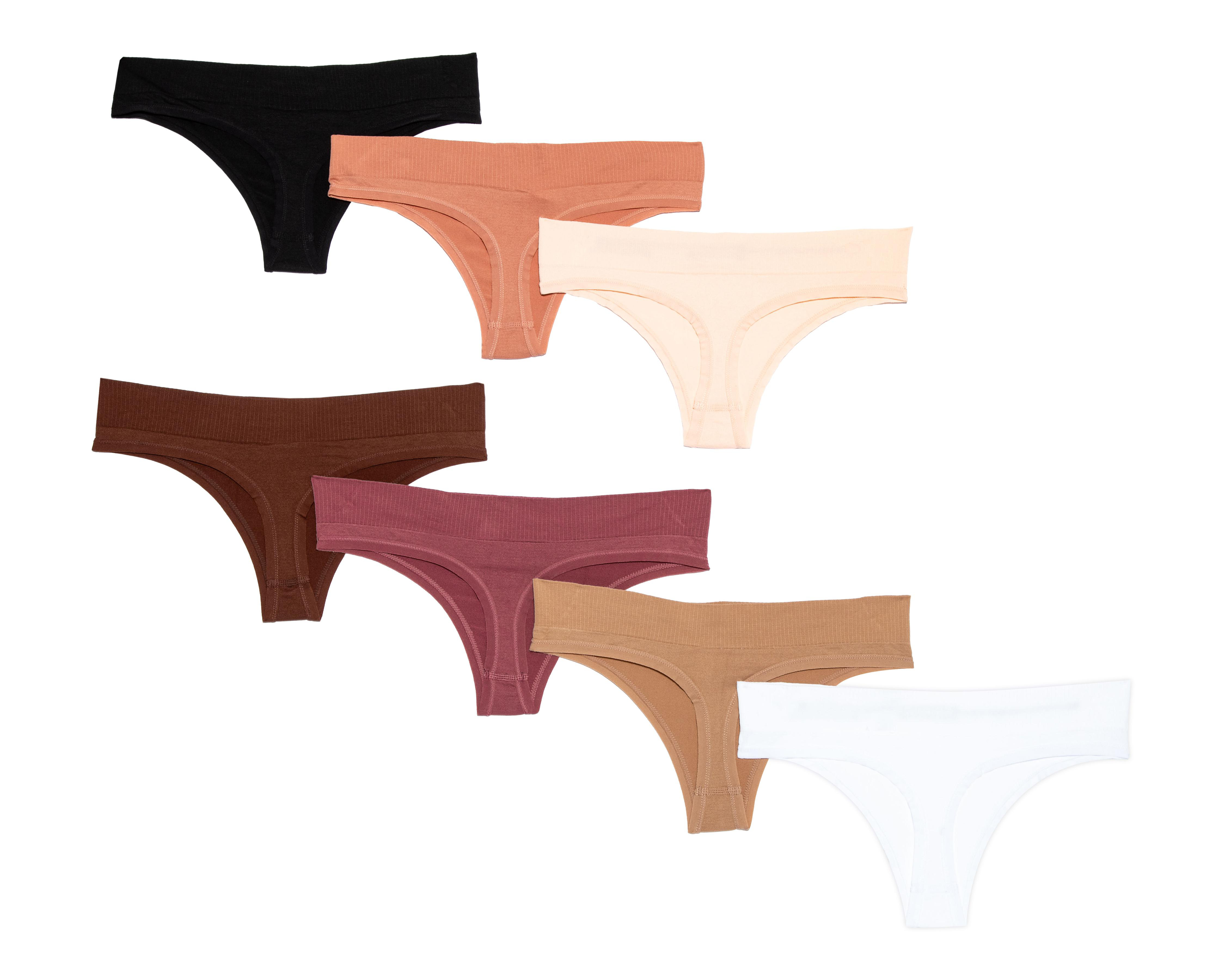 Foto 3 pulgar | Tanga Fitwell para Mujer 7 Piezas