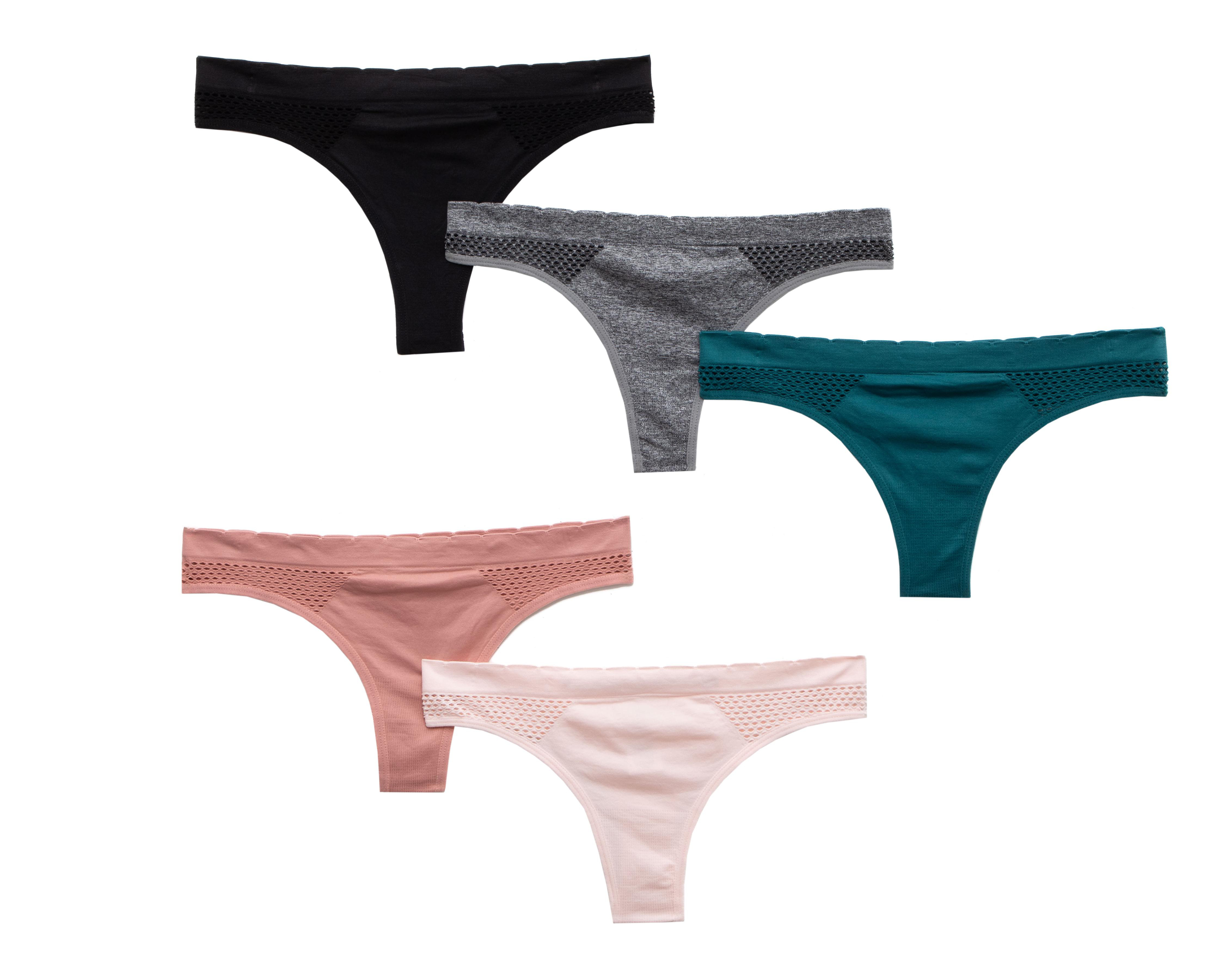 Foto 2 pulgar | Tanga con Red Fitwell para Mujer 5 Piezas