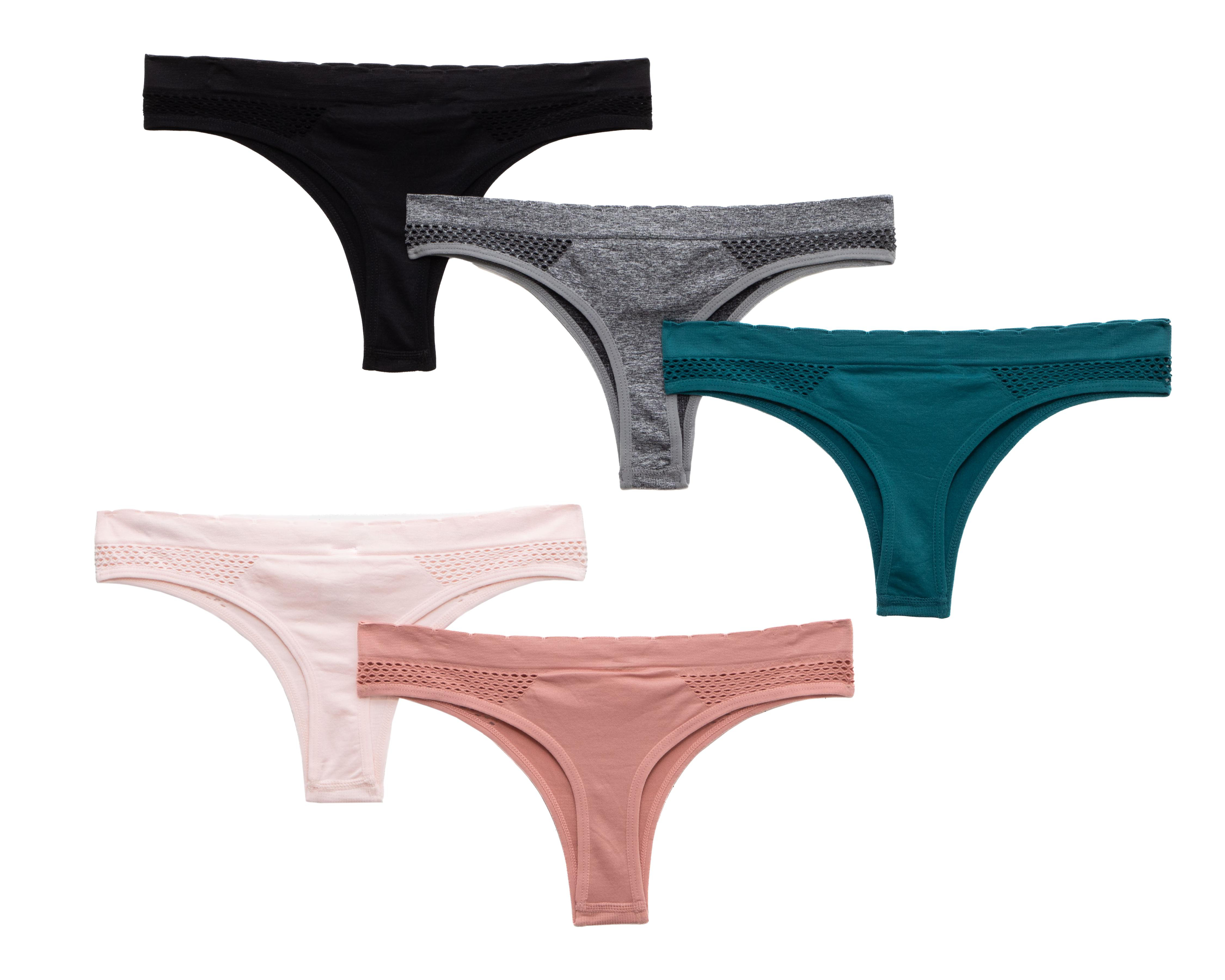 Foto 3 pulgar | Tanga con Red Fitwell para Mujer 5 Piezas