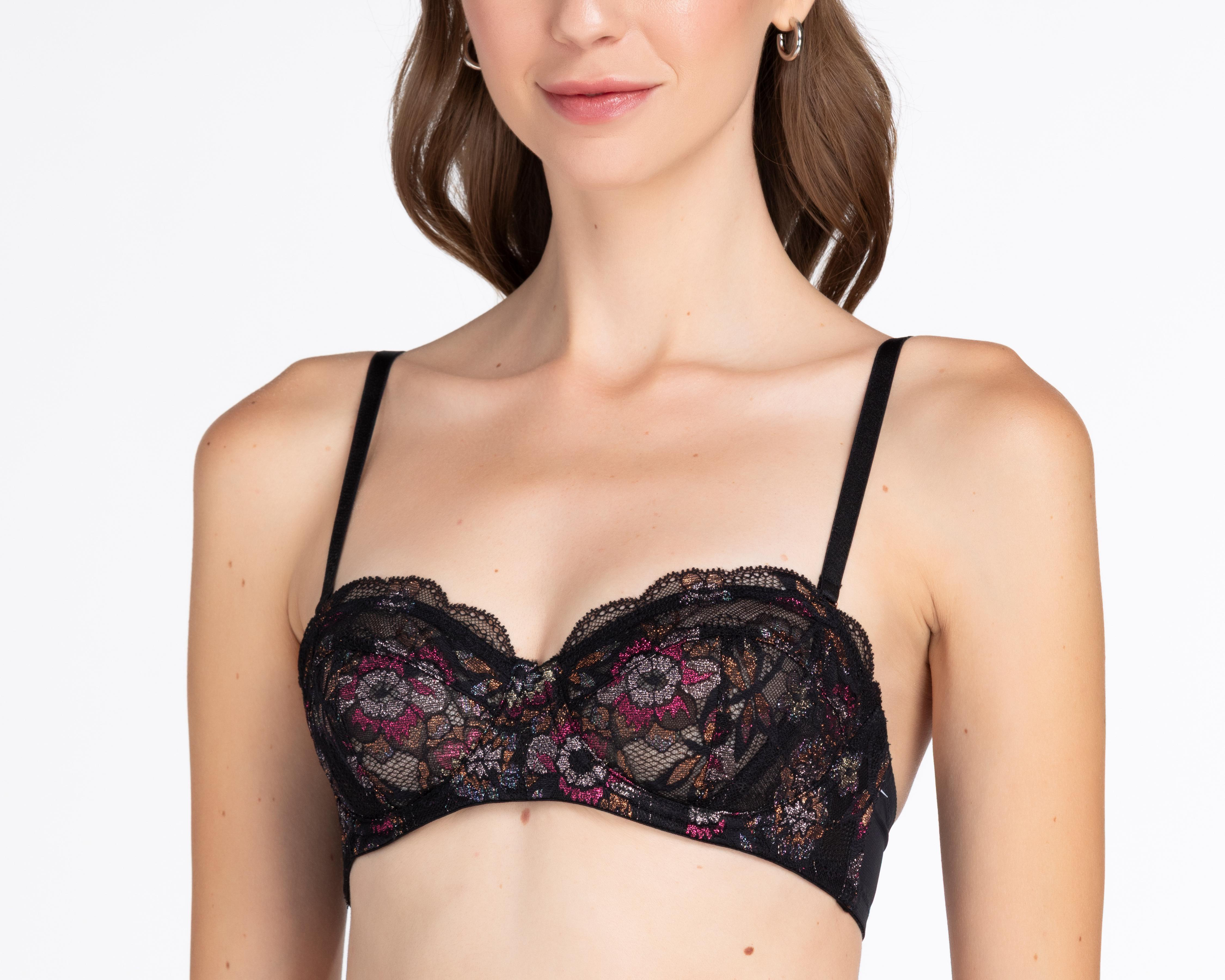Foto 3 | Brasier con Encaje Savage x Fenty Media Copa
