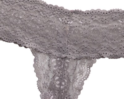 Foto 3 | Tanga con Encaje Hush para Mujer 5 Piezas