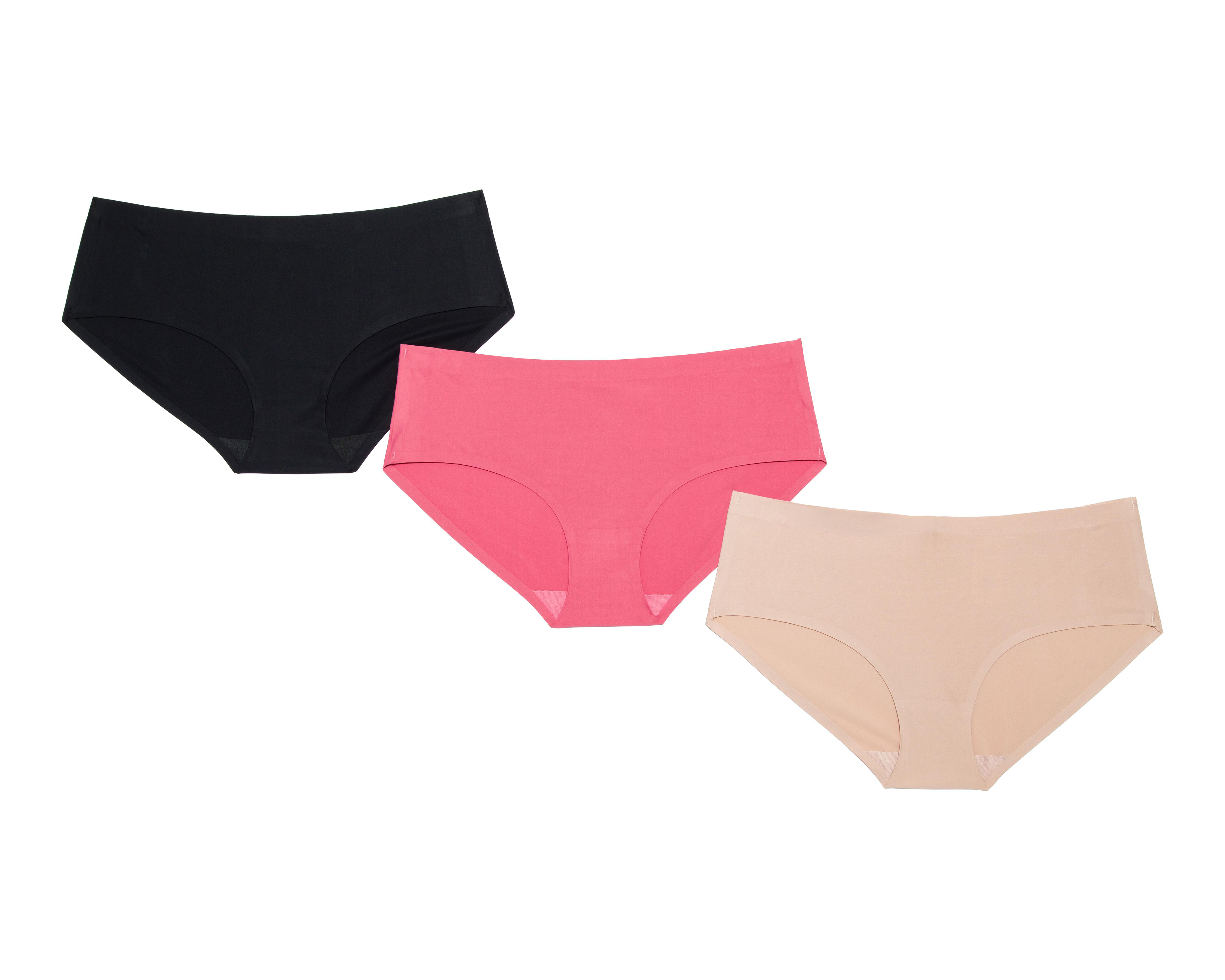 Foto 2 pulgar | Pantaleta Seamless Prima Valentina para Mujer 3 Piezas