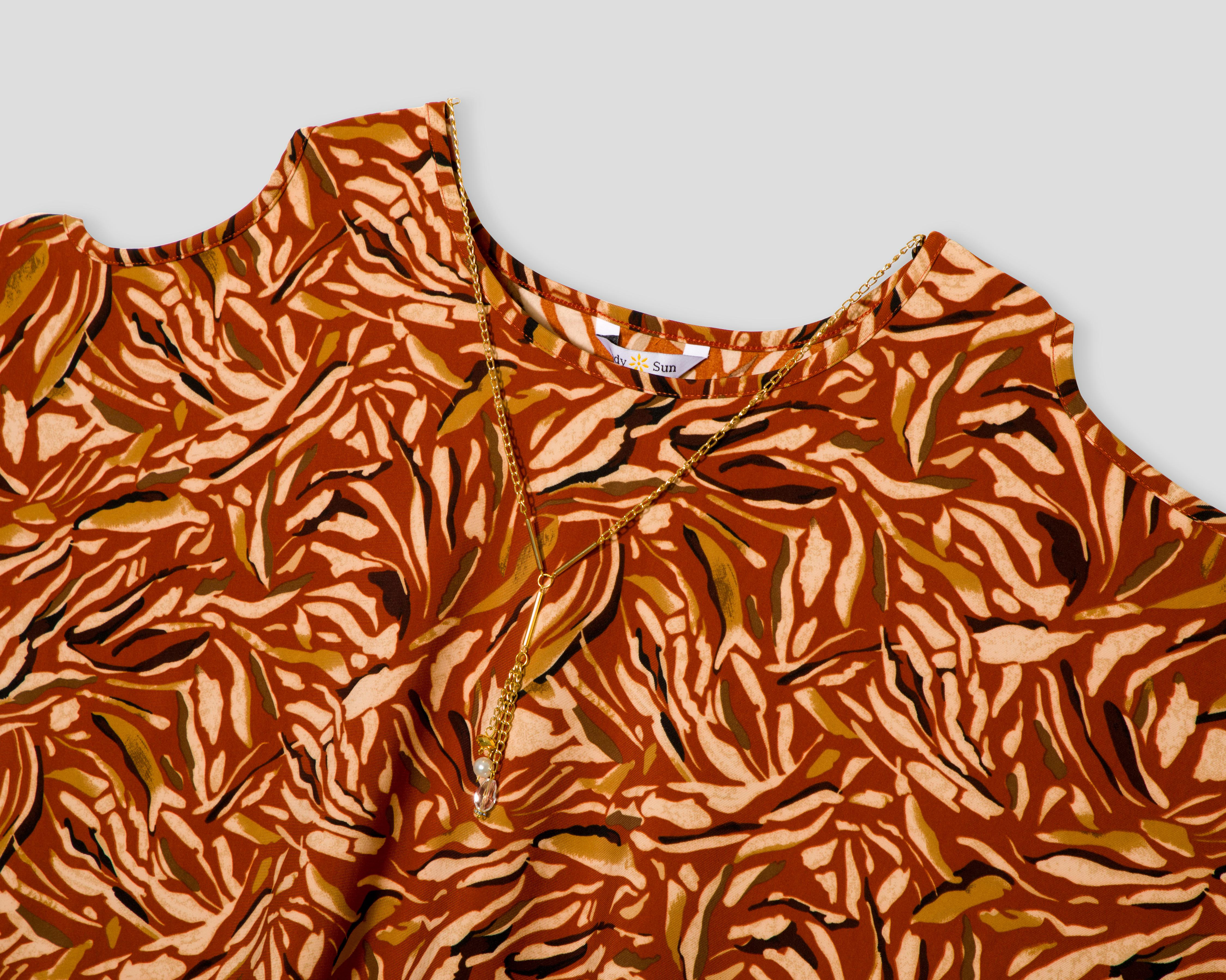 Foto 4 pulgar | Blusa Manga Corta Lady Sun para Mujer