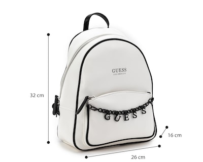 Foto 5 | Mochila Guess Amarantha Blanca