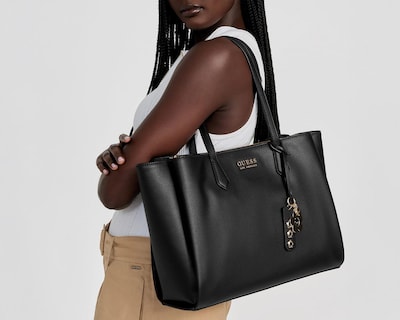 Foto 5 | Bolsa de Hombro Guess Jennice Carryall