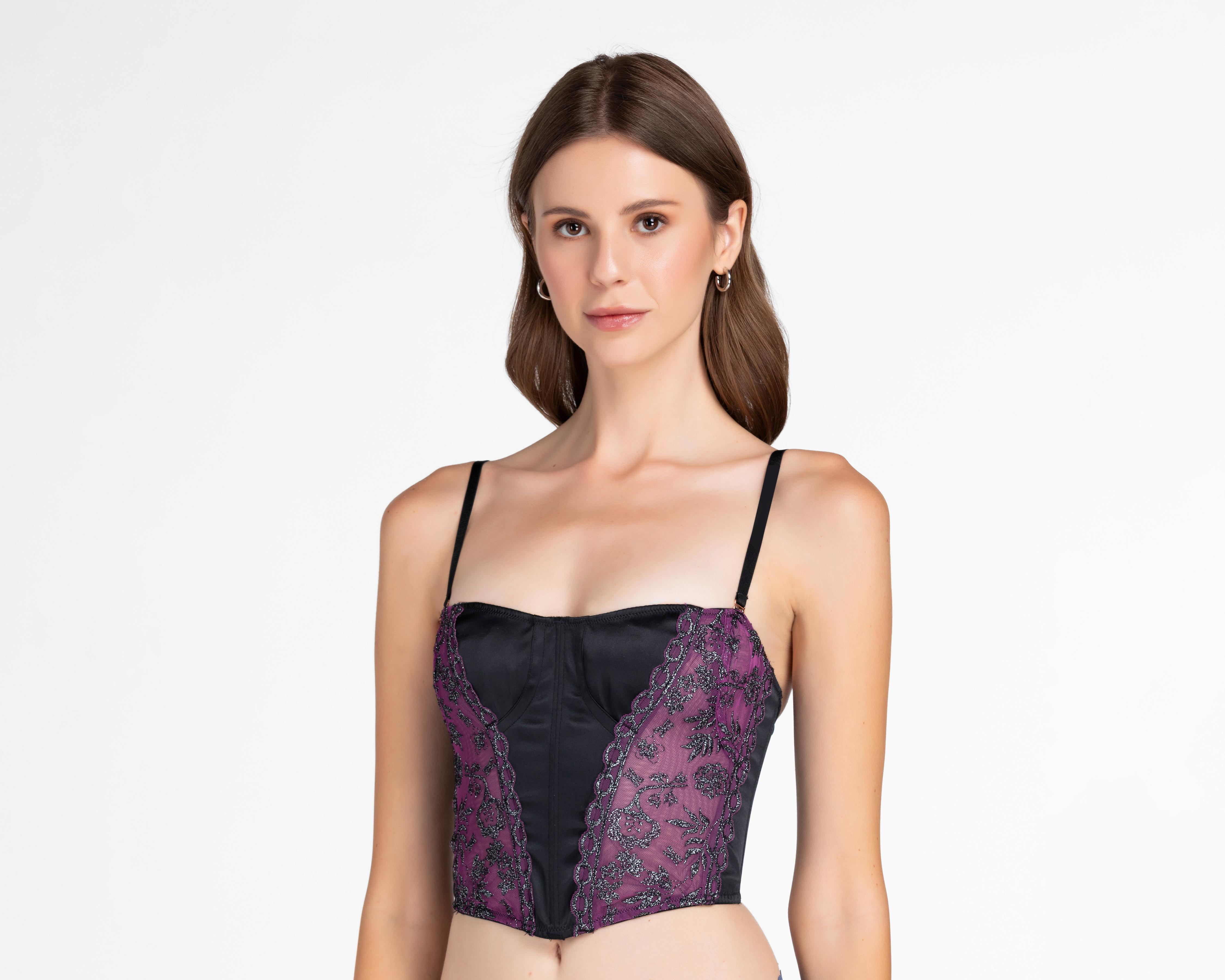 Brasier Tipo Corset Savage X Fenty con Media Copa