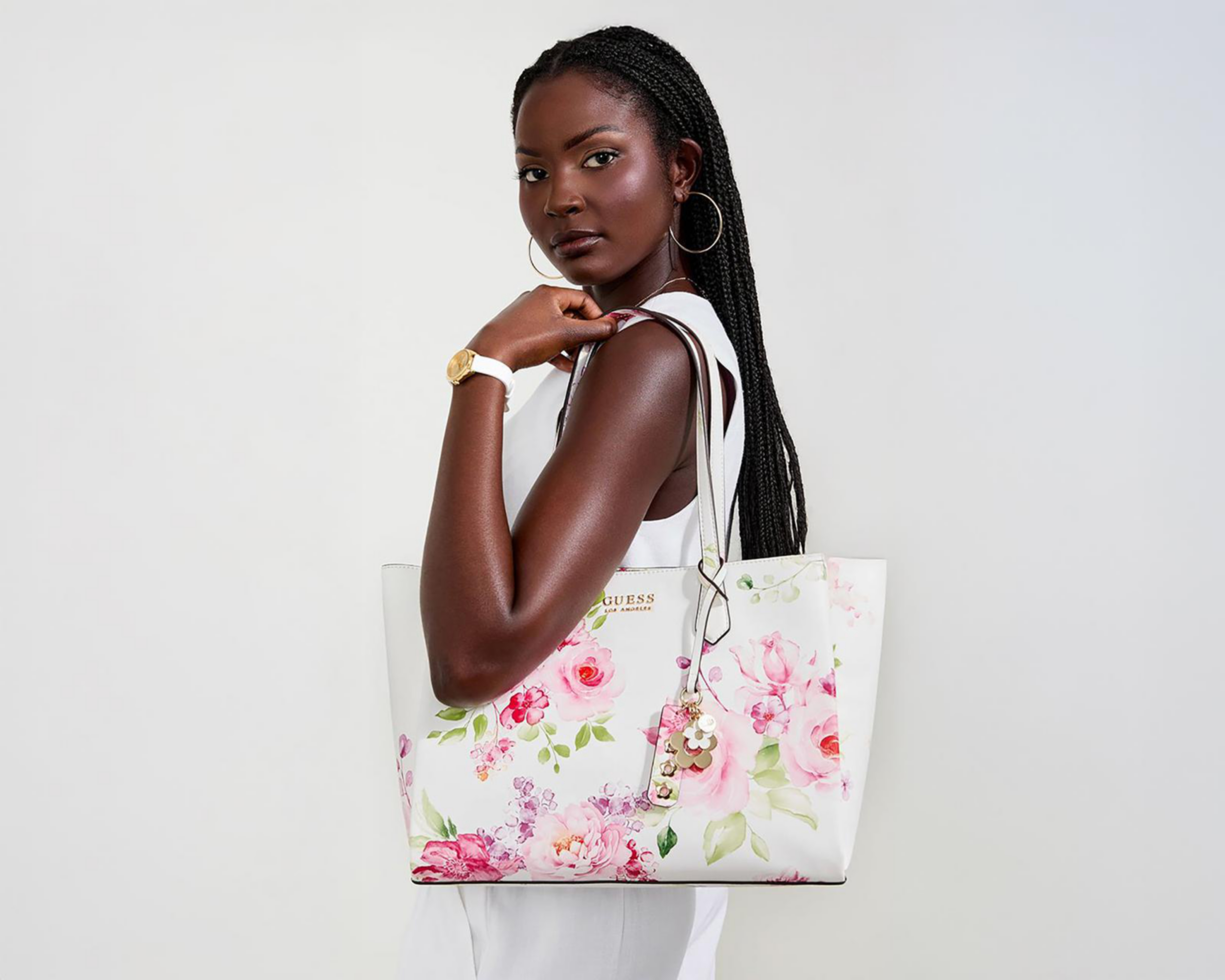 Foto 5 | Bolsa de Hombro Guess Jennice