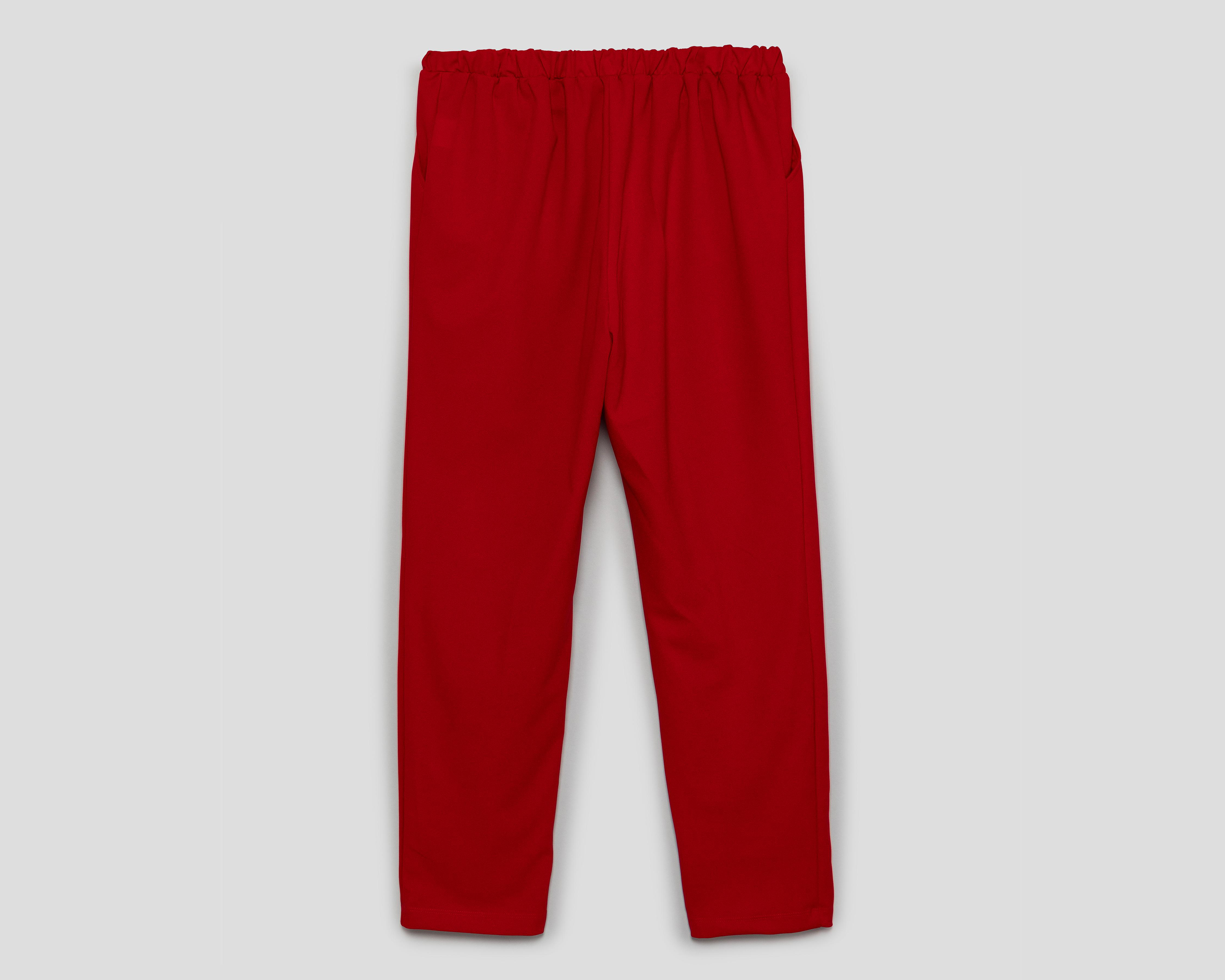 Foto 3 pulgar | Pantalón de Vestir Sahara Rojo para Mujer