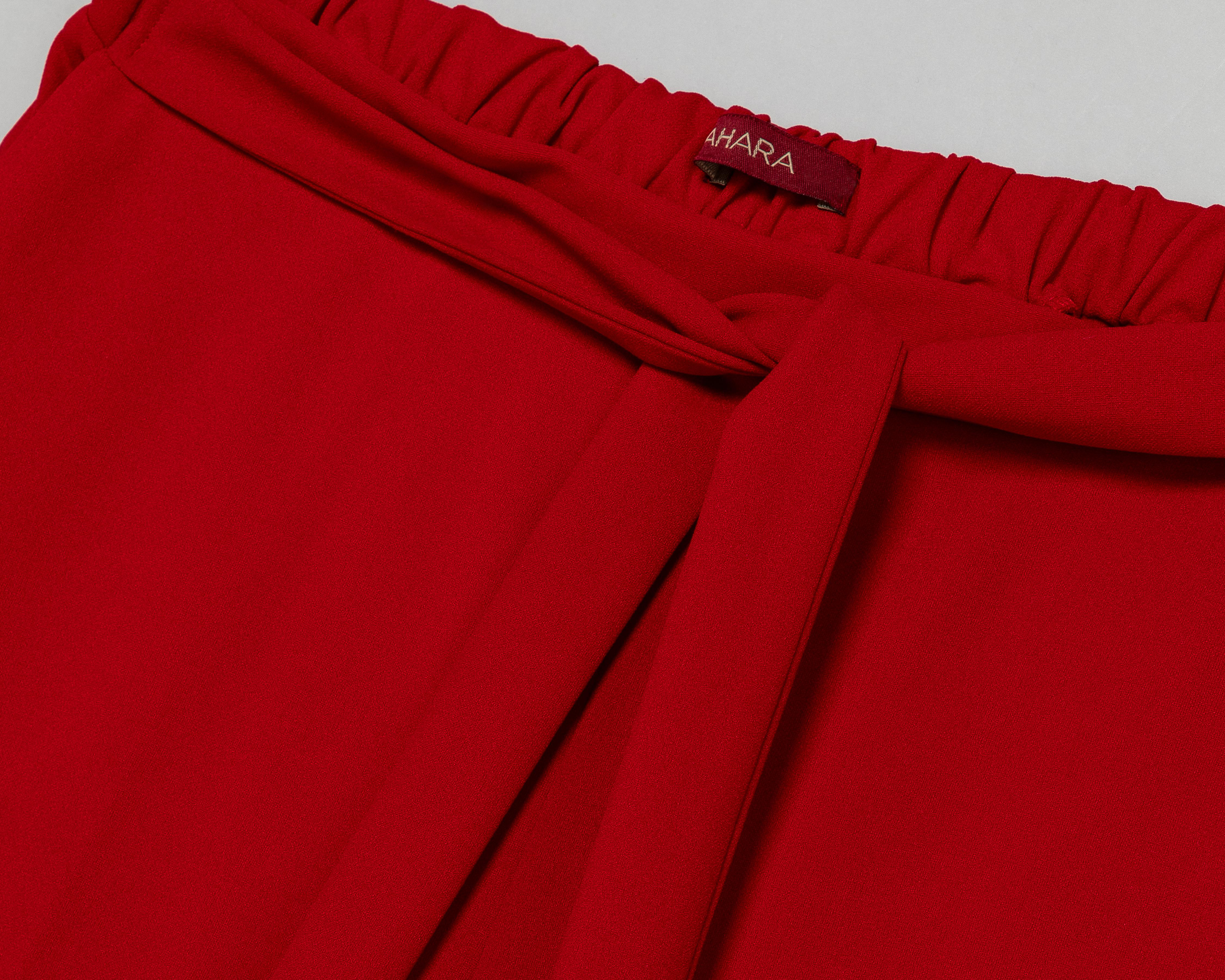 Foto 4 pulgar | Pantalón de Vestir Sahara Rojo para Mujer