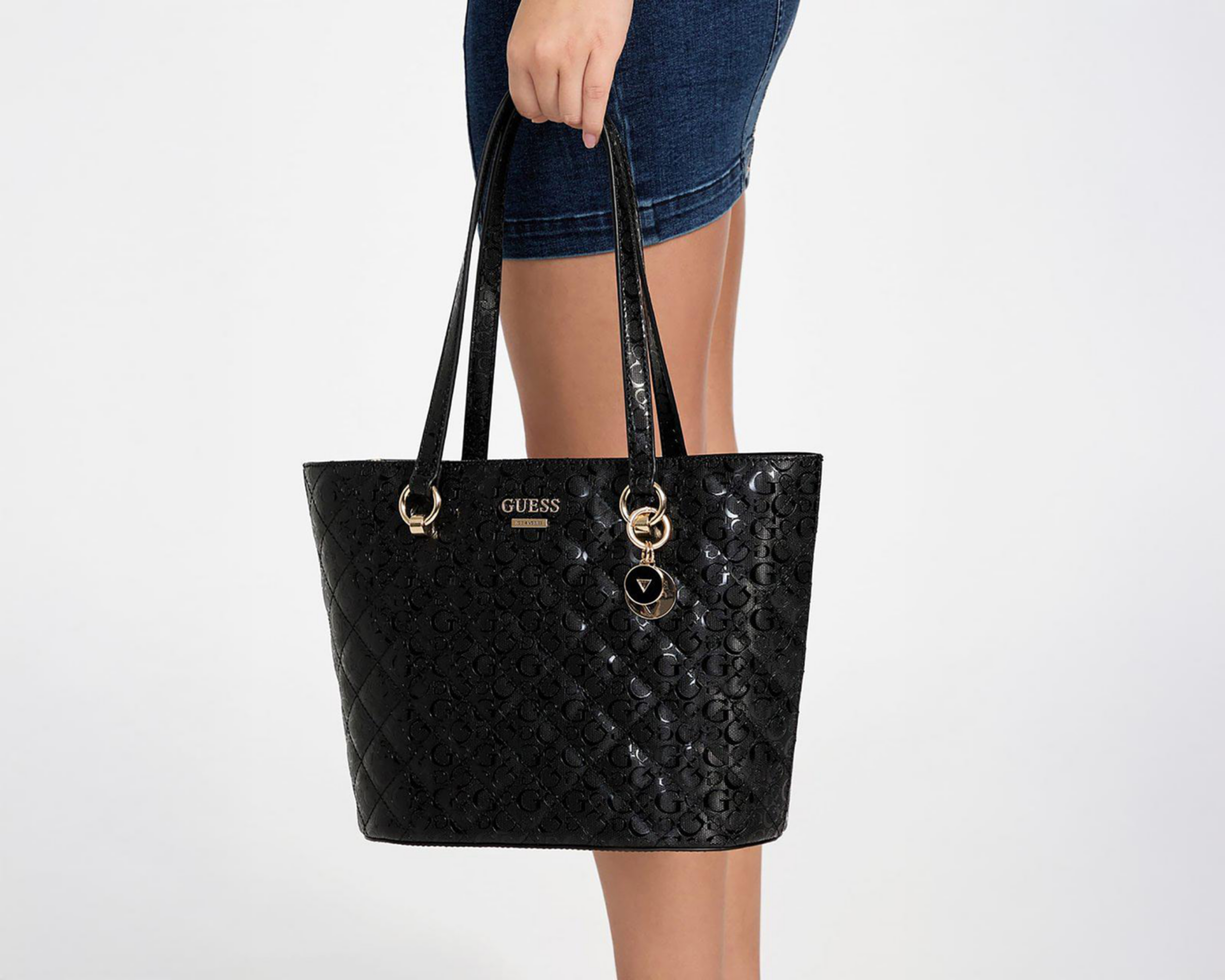 Foto 6 pulgar | Bolsa de Hombro Guess