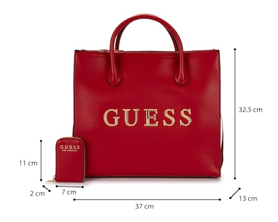 Foto 6 | Bolsa de Hombro Guess Caracara con Monedero