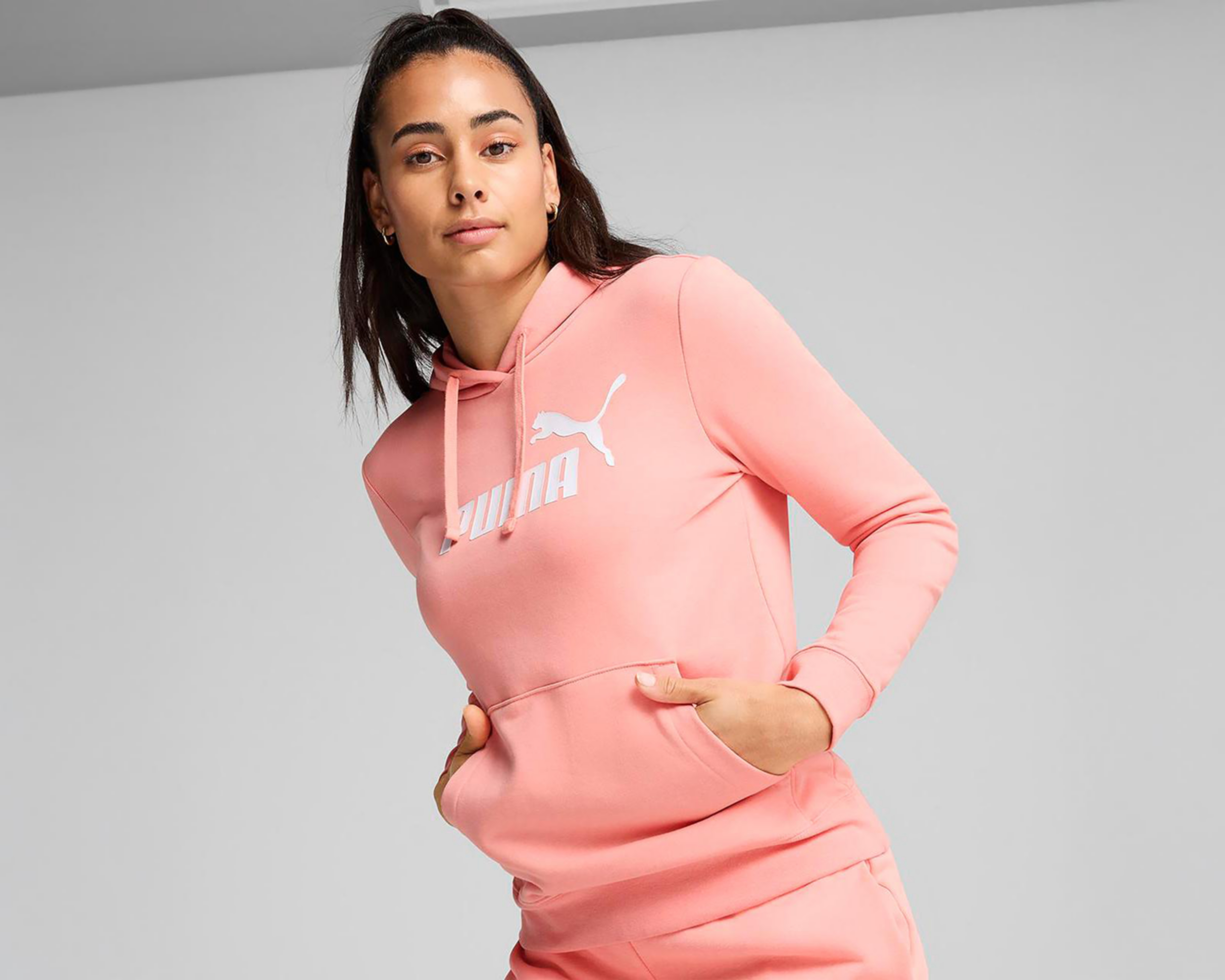 Foto 4 pulgar | Sudadera con Capucha Puma para Mujer
