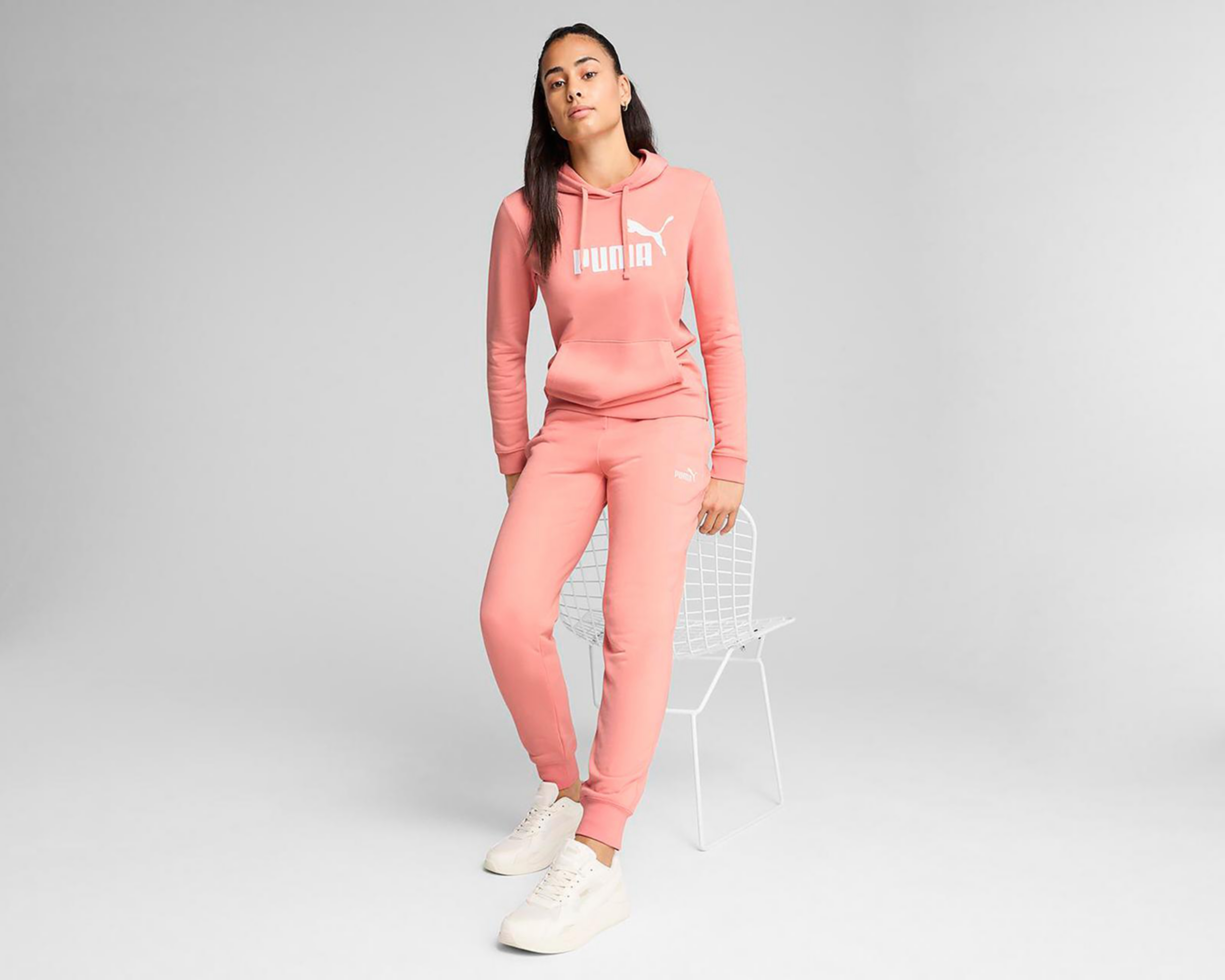 Foto 6 pulgar | Sudadera con Capucha Puma para Mujer