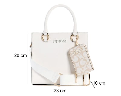 Foto 4 | Bolsa de Mano Guess Zinnia con Monedero