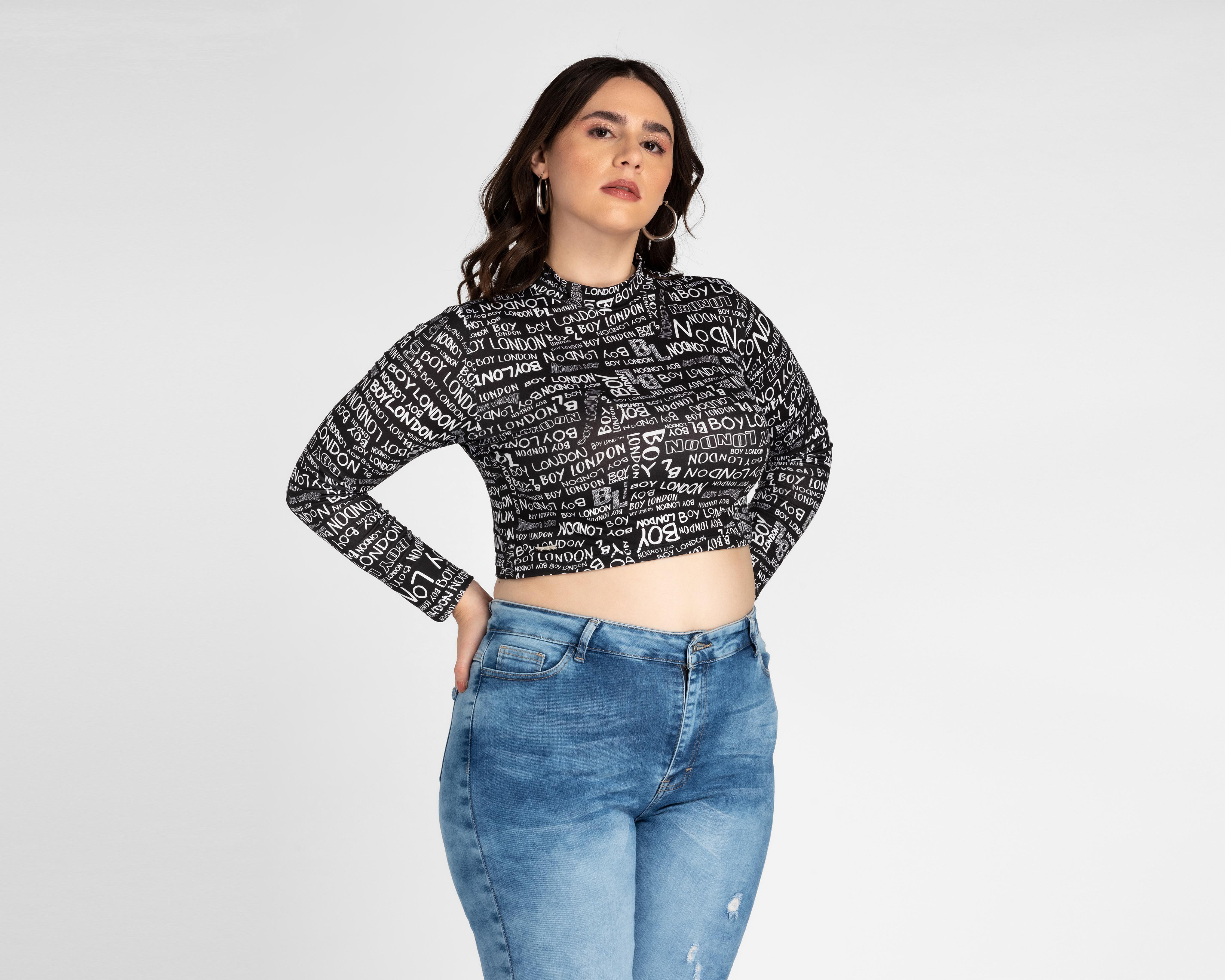 Foto 1 | Blusa Boy London Manga Larga con Estampado