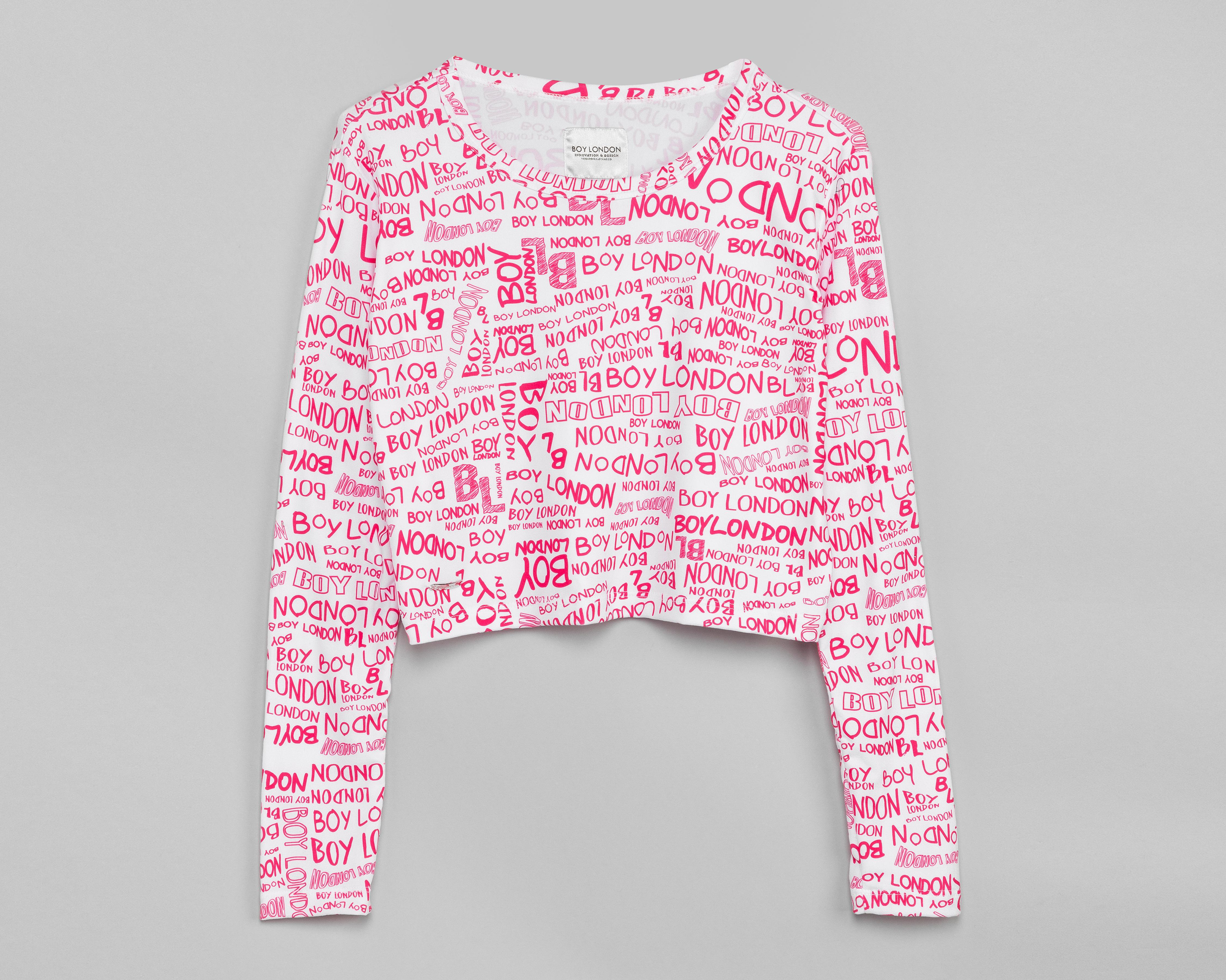 Blusa Boy London Manga Larga con Estampado $169