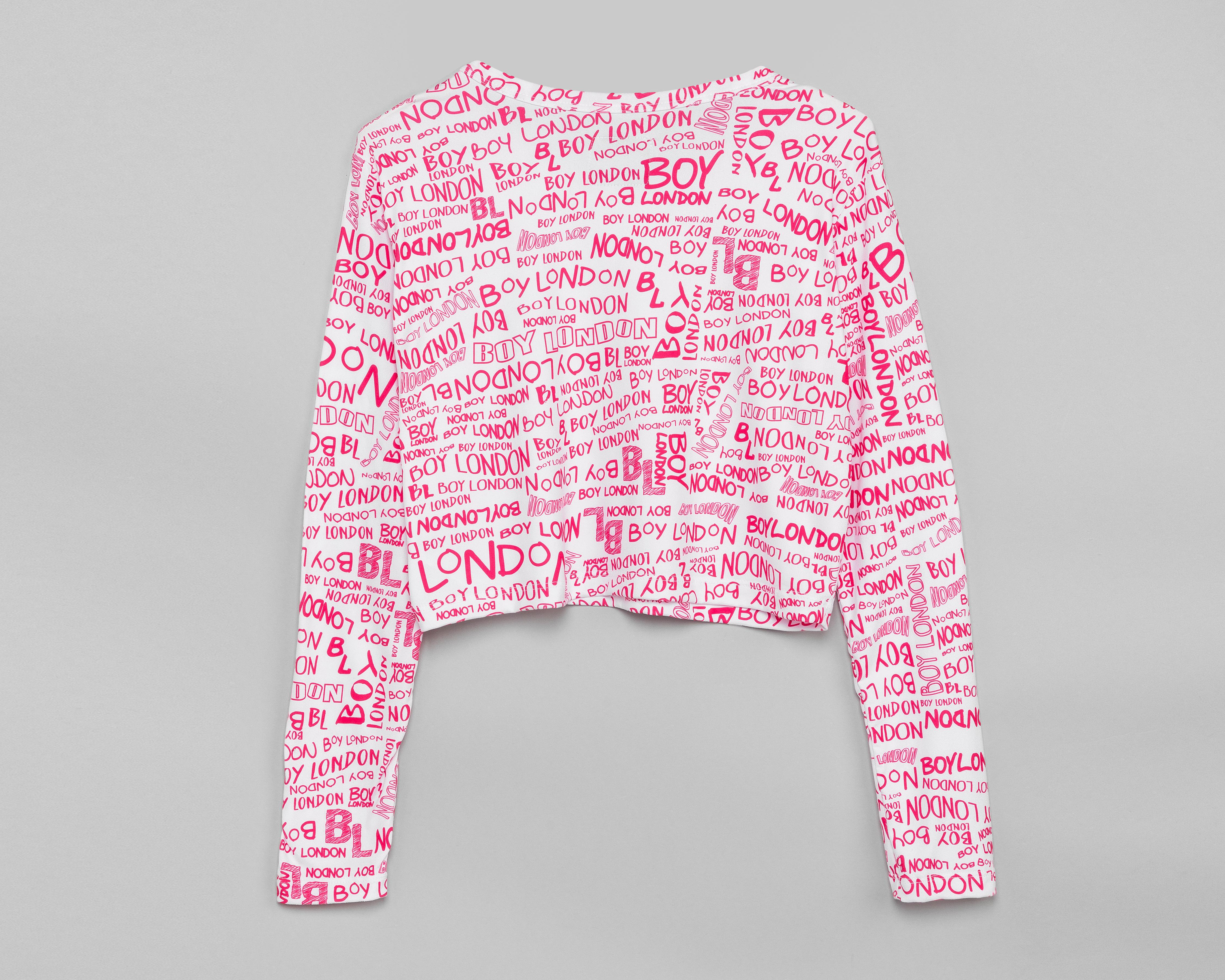 Foto 3 pulgar | Blusa Boy London Manga Larga con Estampado