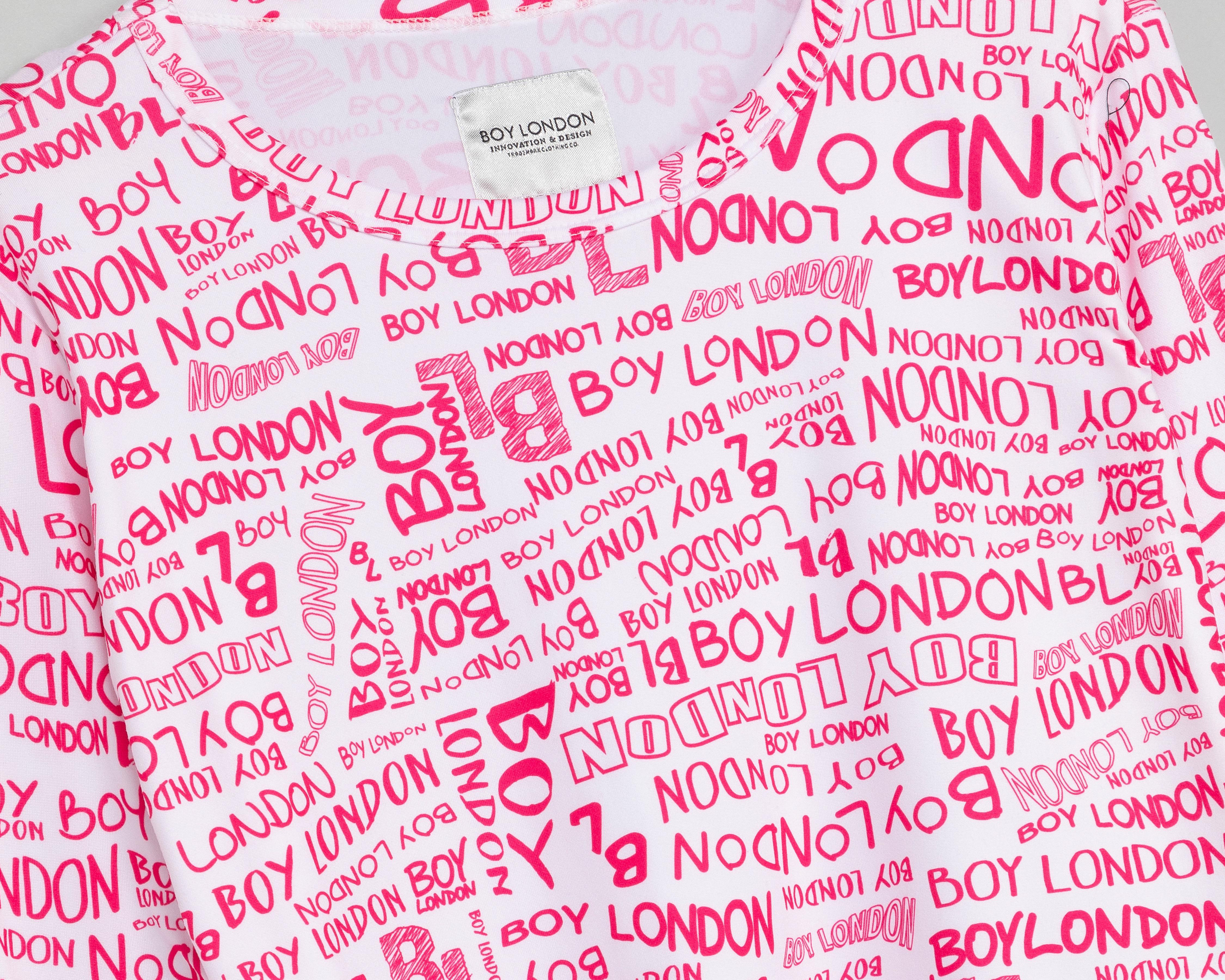 Foto 4 pulgar | Blusa Boy London Manga Larga con Estampado