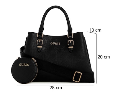 Foto 4 | Bolsa de Mano Guess Aengus con Monedero